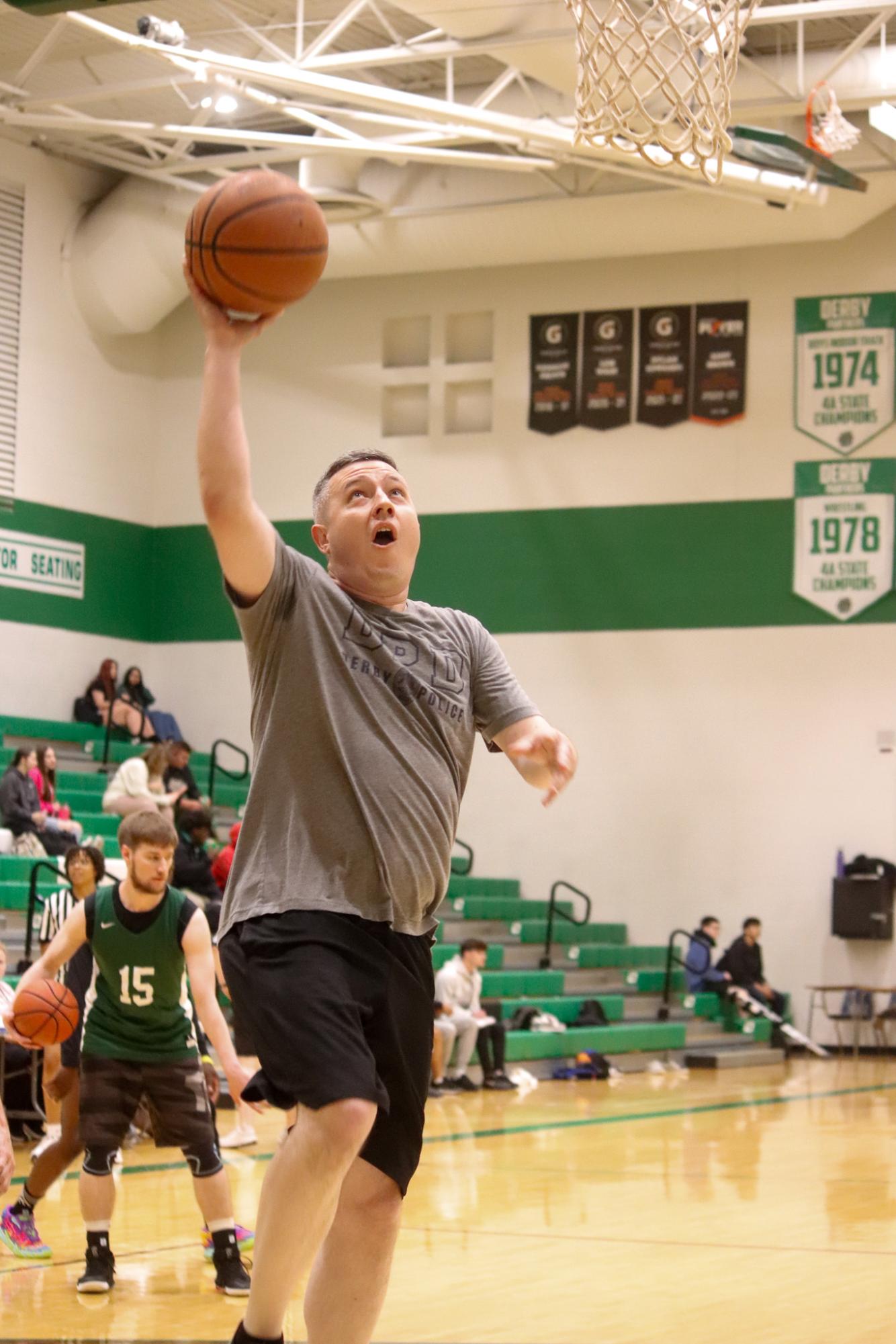 Seniors vs. Staff (Photos by Delainey Stephenson)