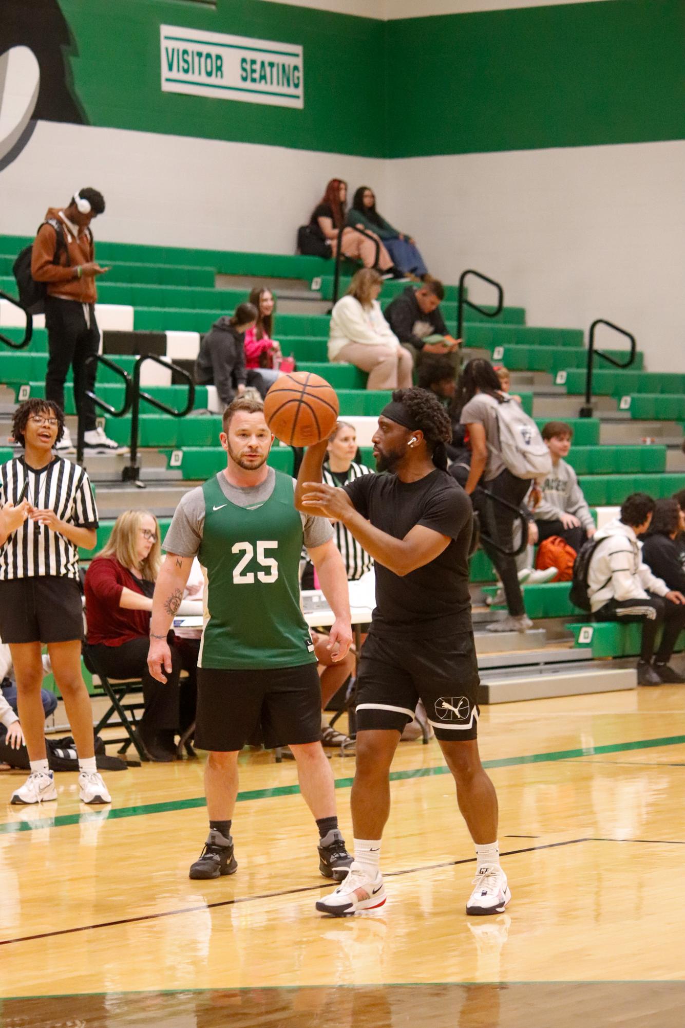 Seniors vs. Staff (Photos by Delainey Stephenson)