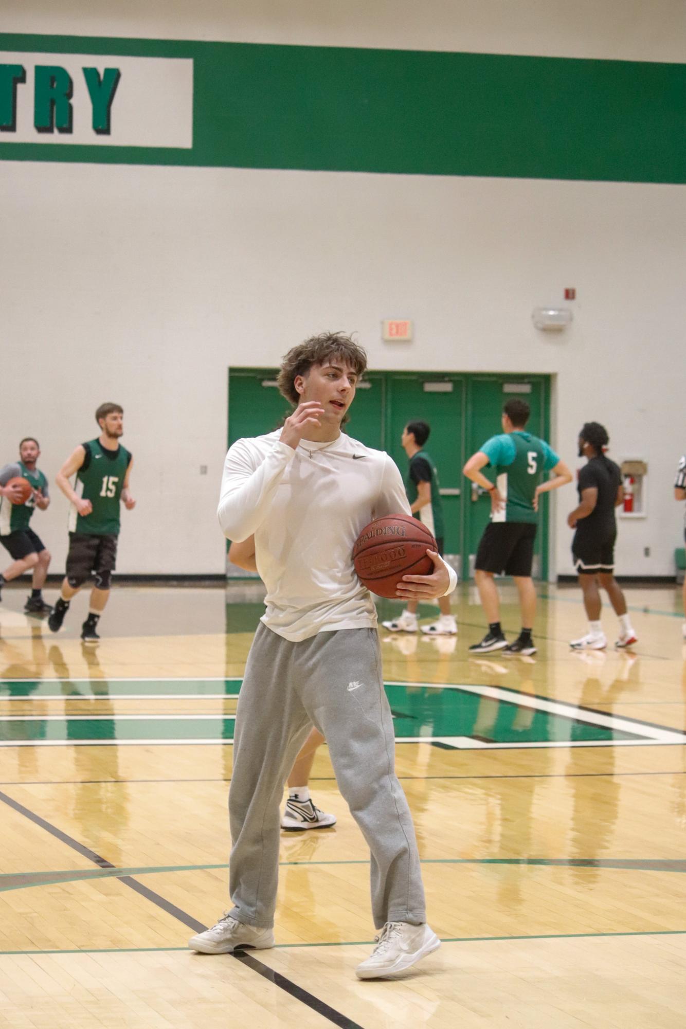 Seniors vs. Staff (Photos by Delainey Stephenson)