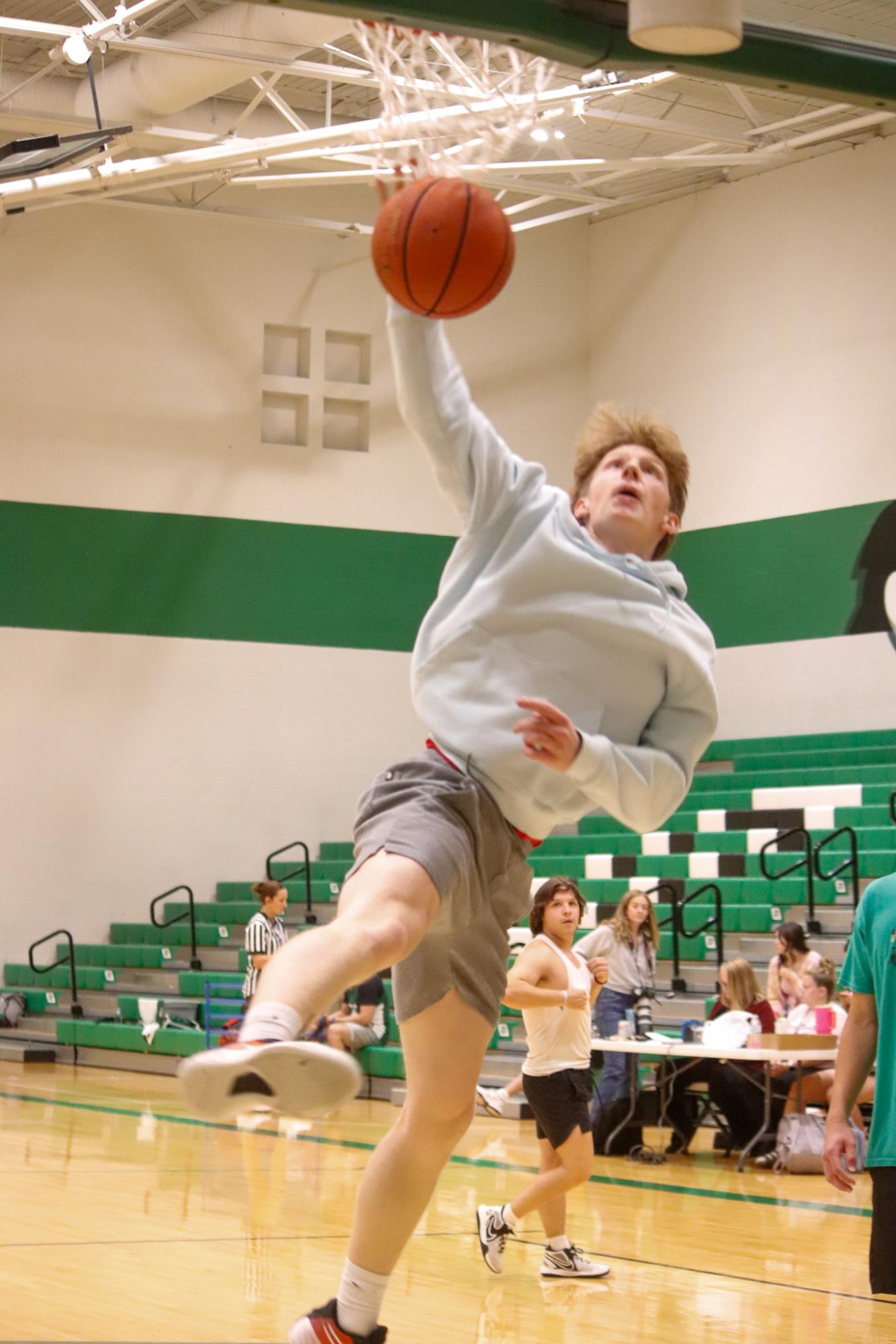 Seniors vs. Staff (Photos by Delainey Stephenson)