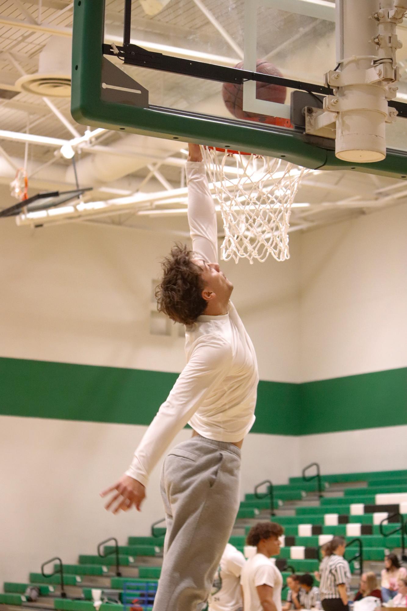 Seniors vs. Staff (Photos by Delainey Stephenson)