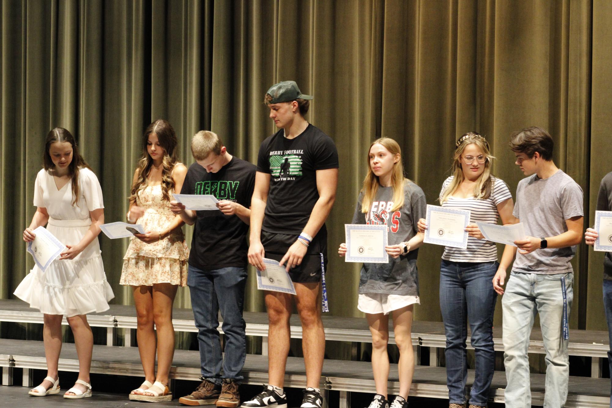 Senior Award Ceremony (Photos By Maleea Sullivan)