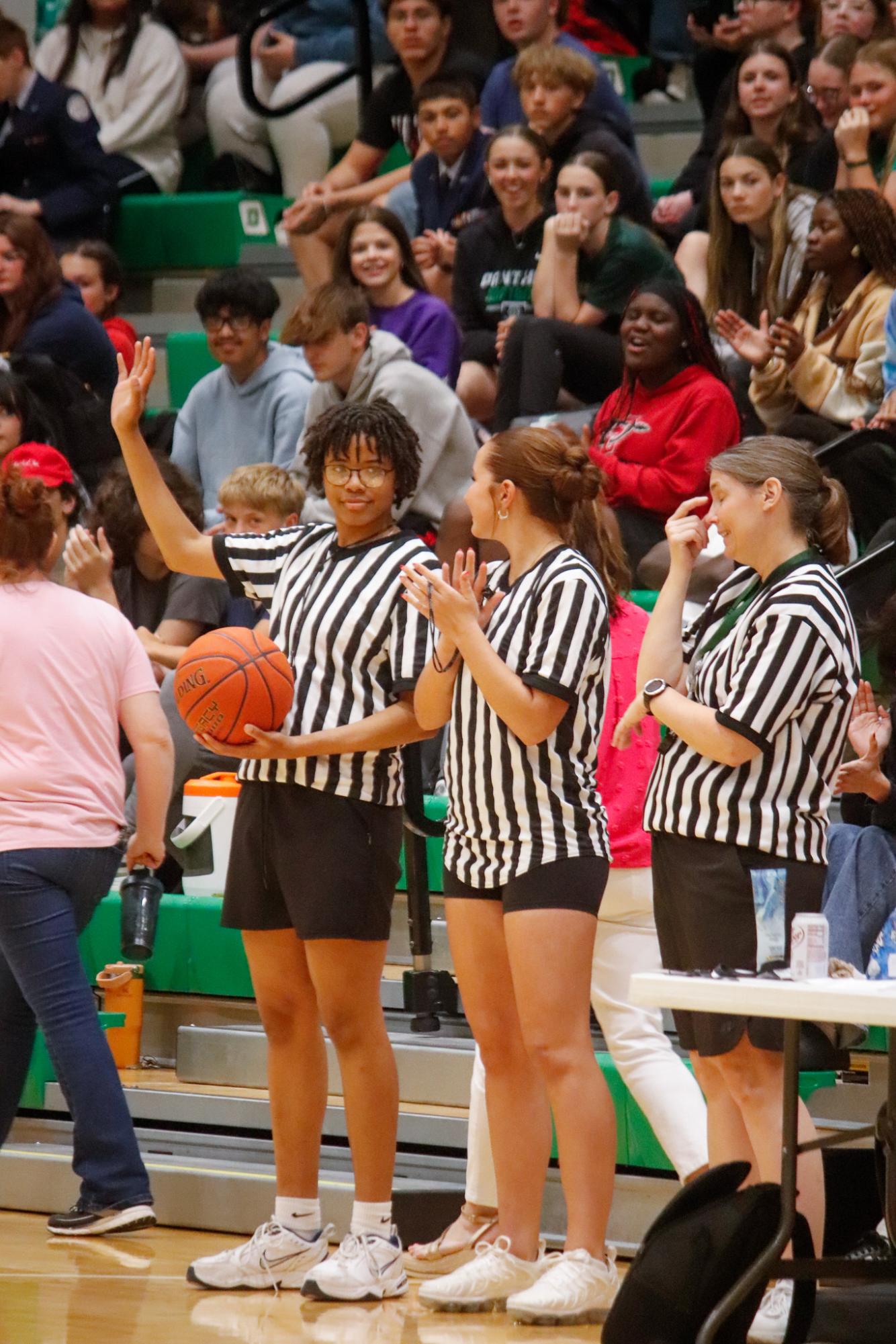 Seniors vs. Staff (Photos by Delainey Stephenson)