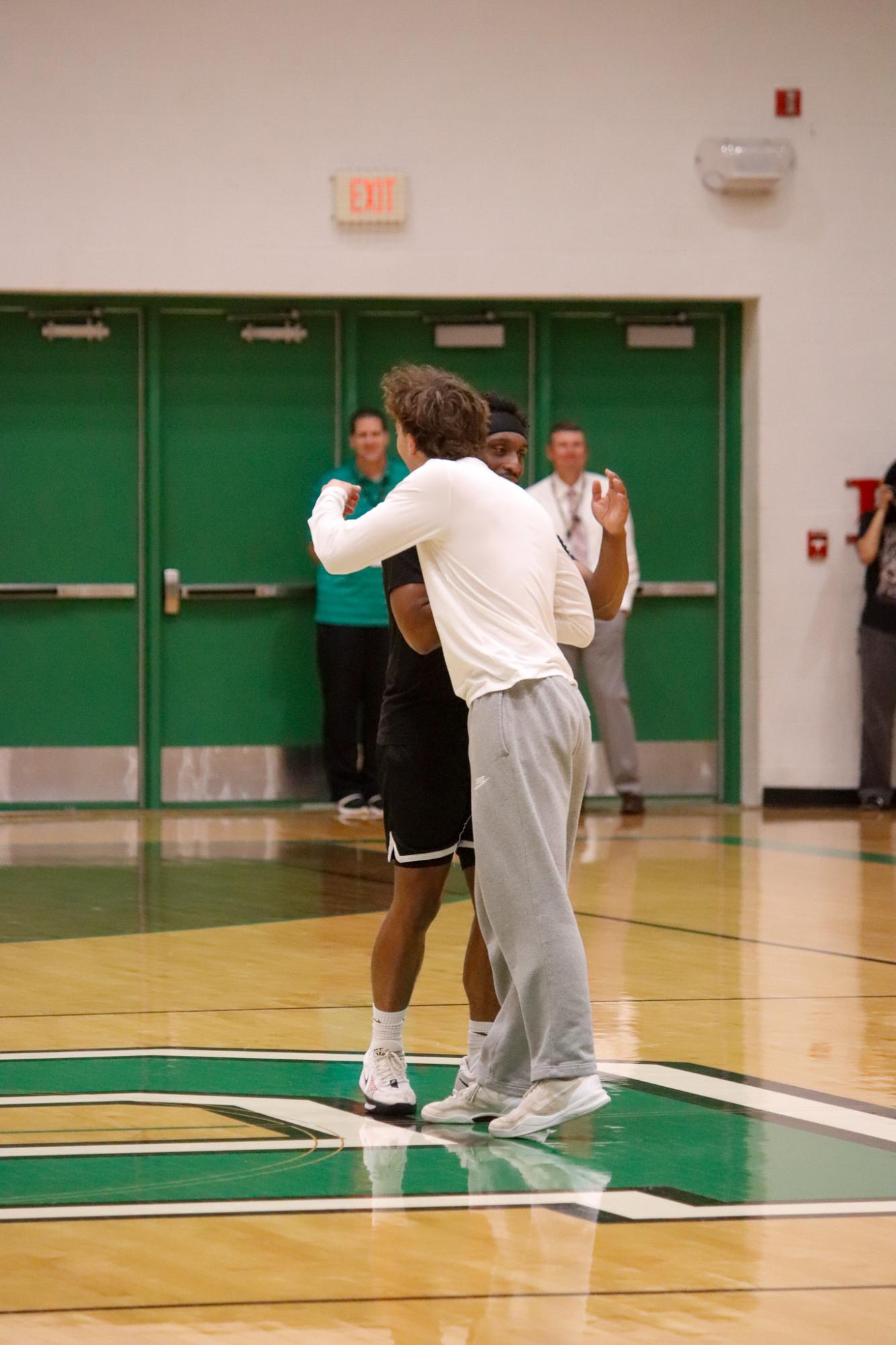 Seniors vs. Staff (Photos by Delainey Stephenson)
