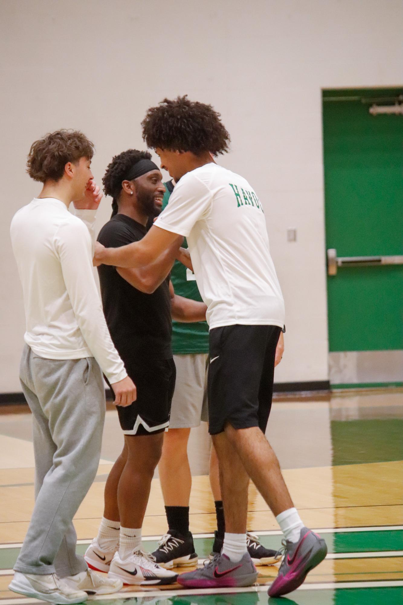 Seniors vs. Staff (Photos by Delainey Stephenson)