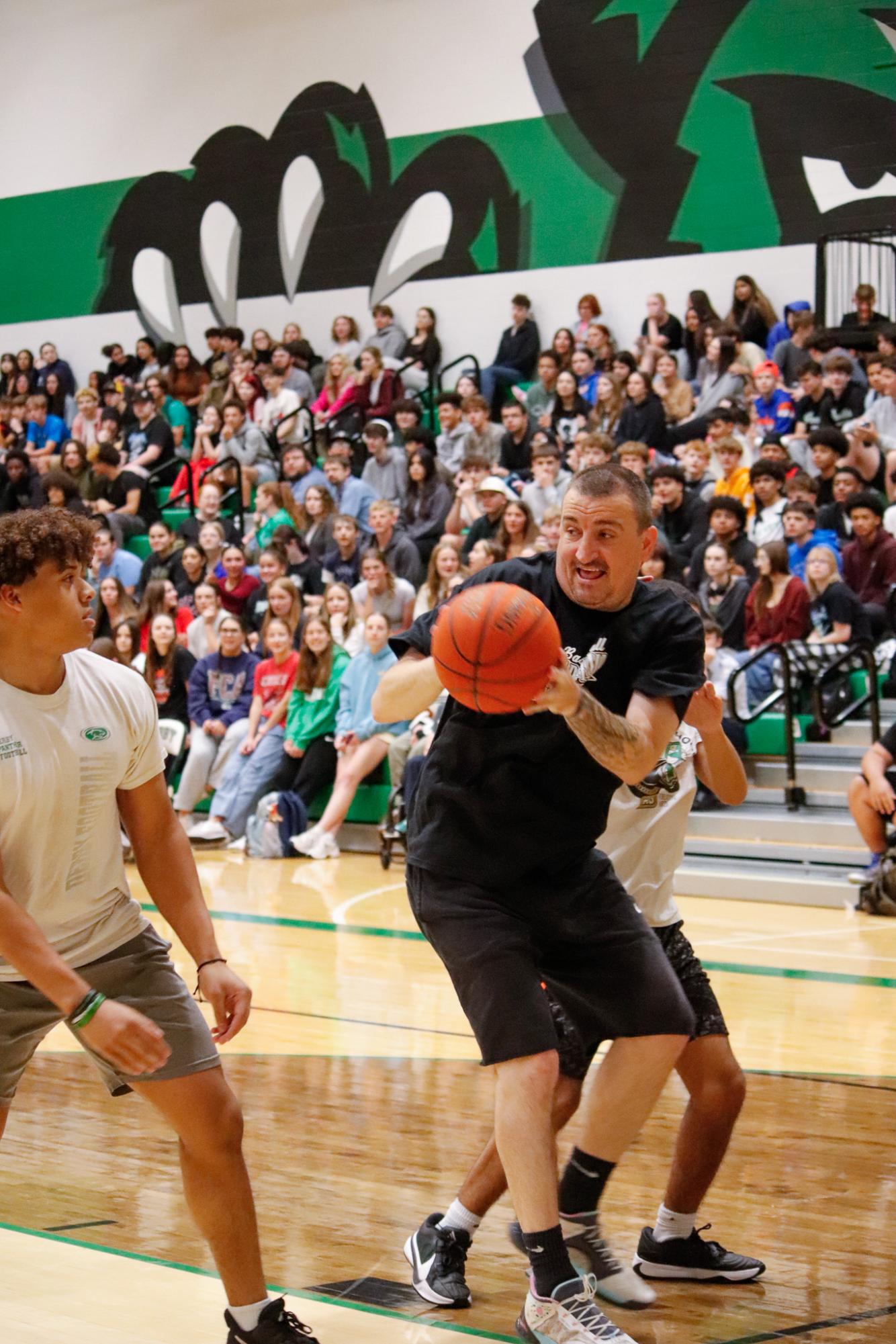 Seniors vs. Staff (Photos by Delainey Stephenson)