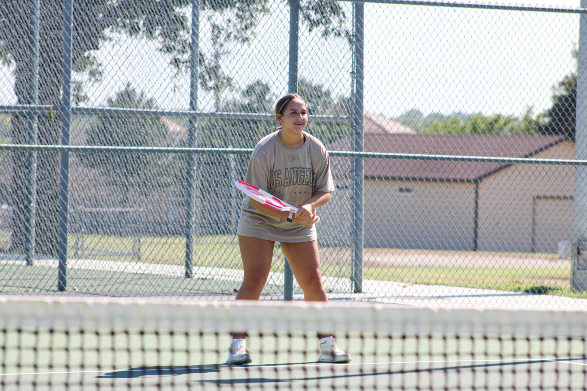 Tennis Practice (Photos by Kaelyn Kissack)