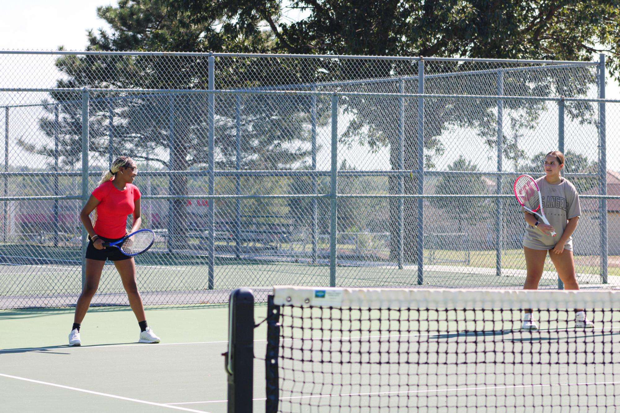 Tennis Practice (Photos by Kaelyn Kissack)