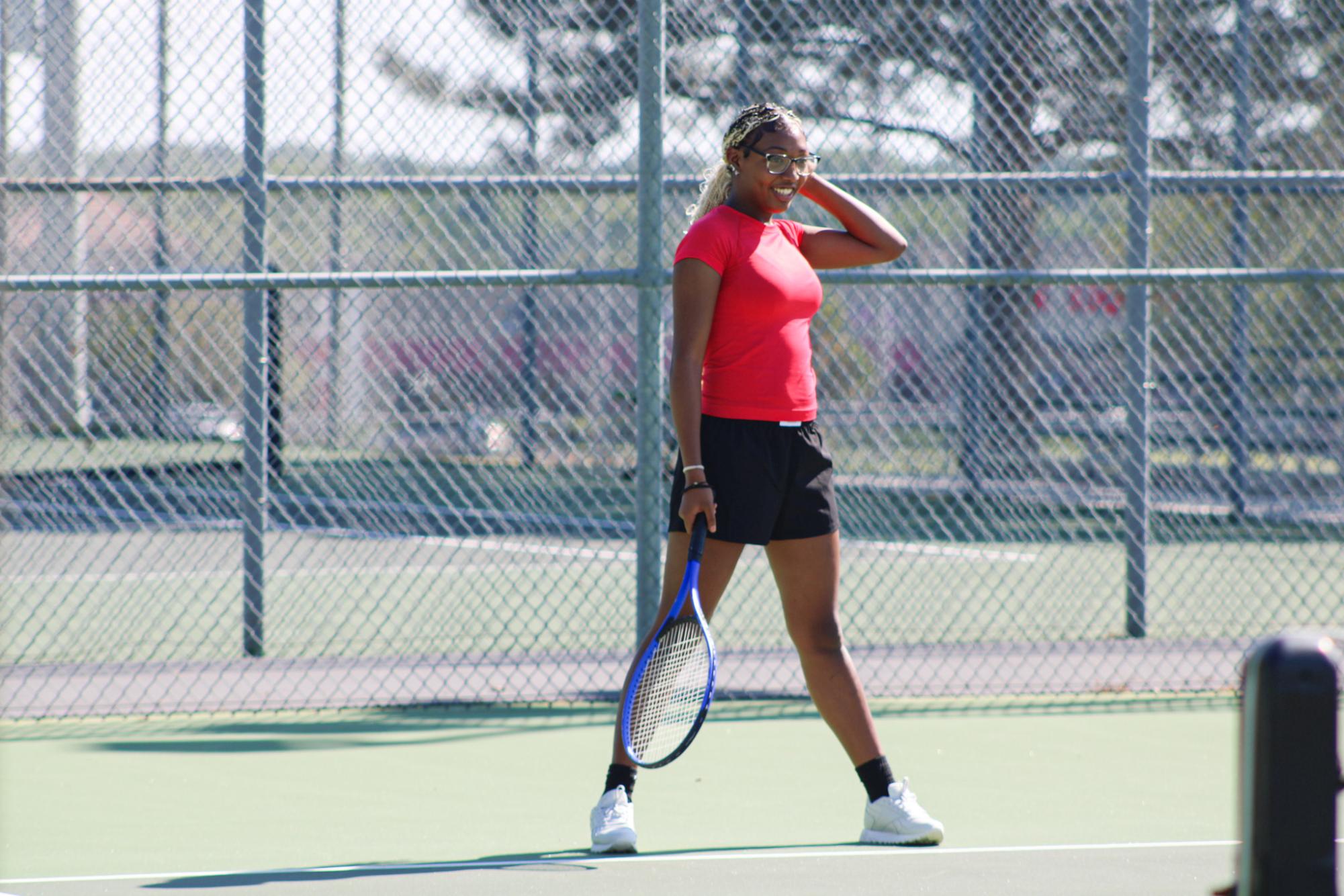 Tennis Practice (Photos by Kaelyn Kissack)