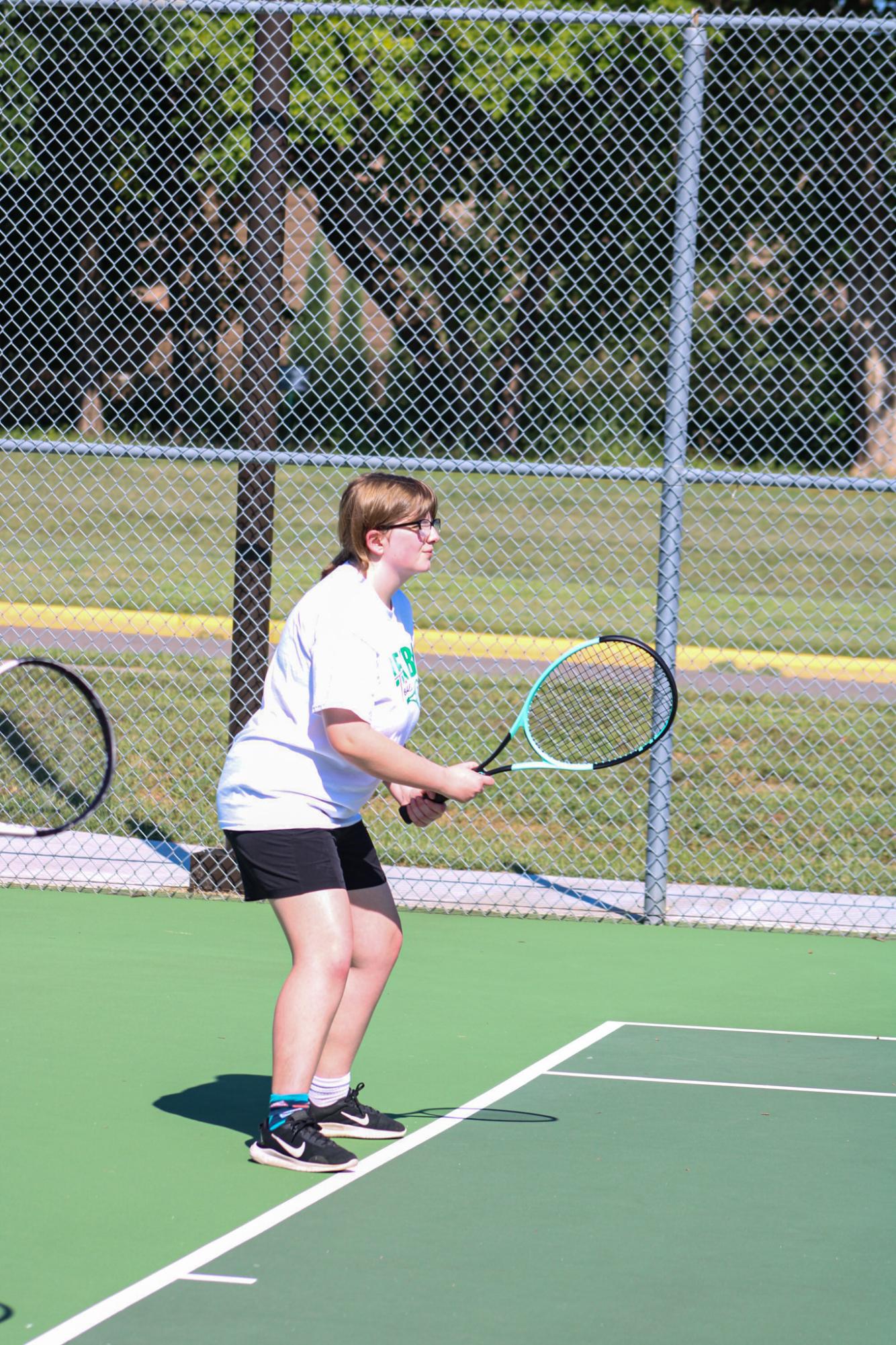 Tennis Practice (Photos by Kaelyn Kissack)