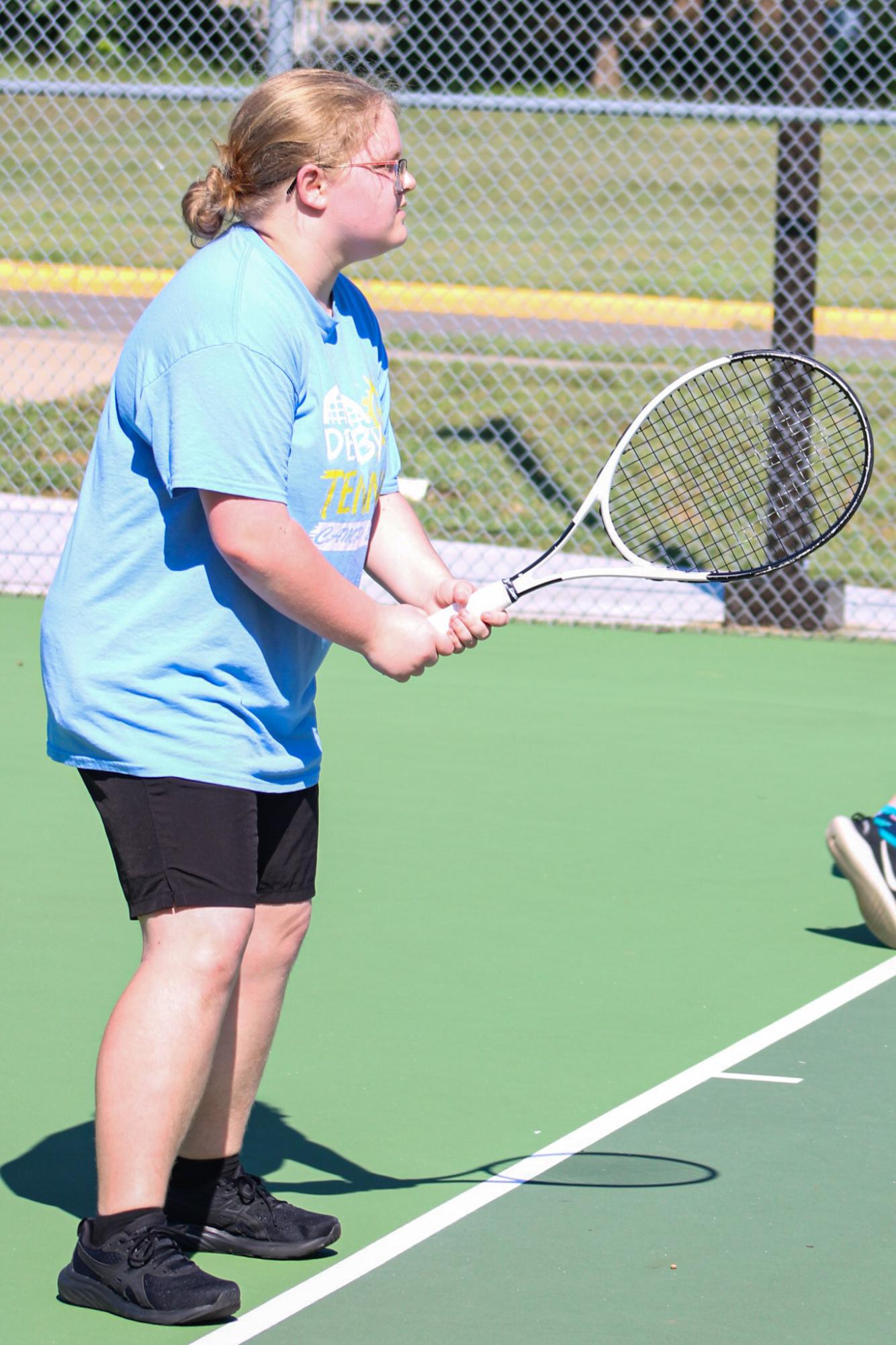 Tennis Practice (Photos by Kaelyn Kissack)