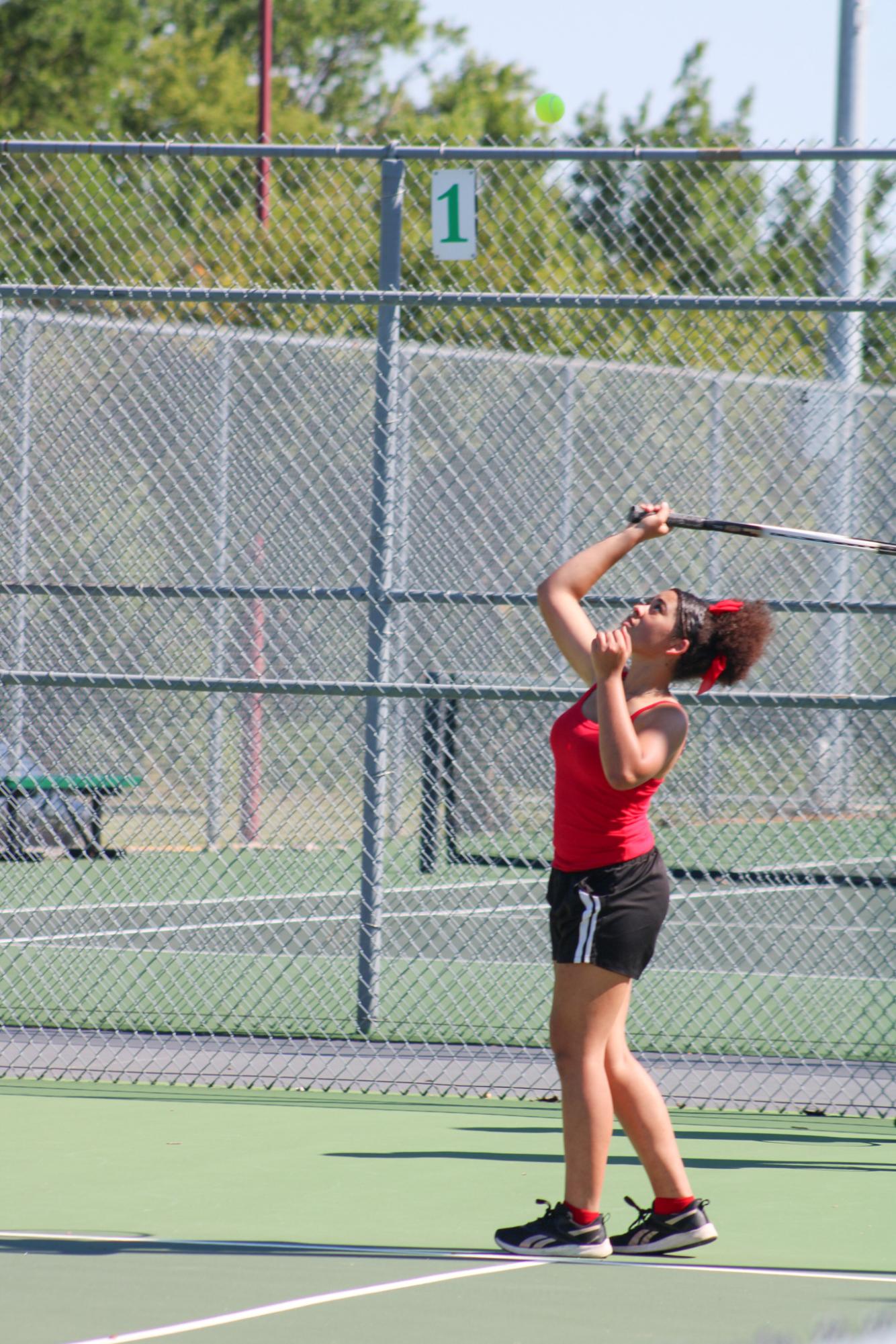 Tennis Practice (Photos by Kaelyn Kissack)
