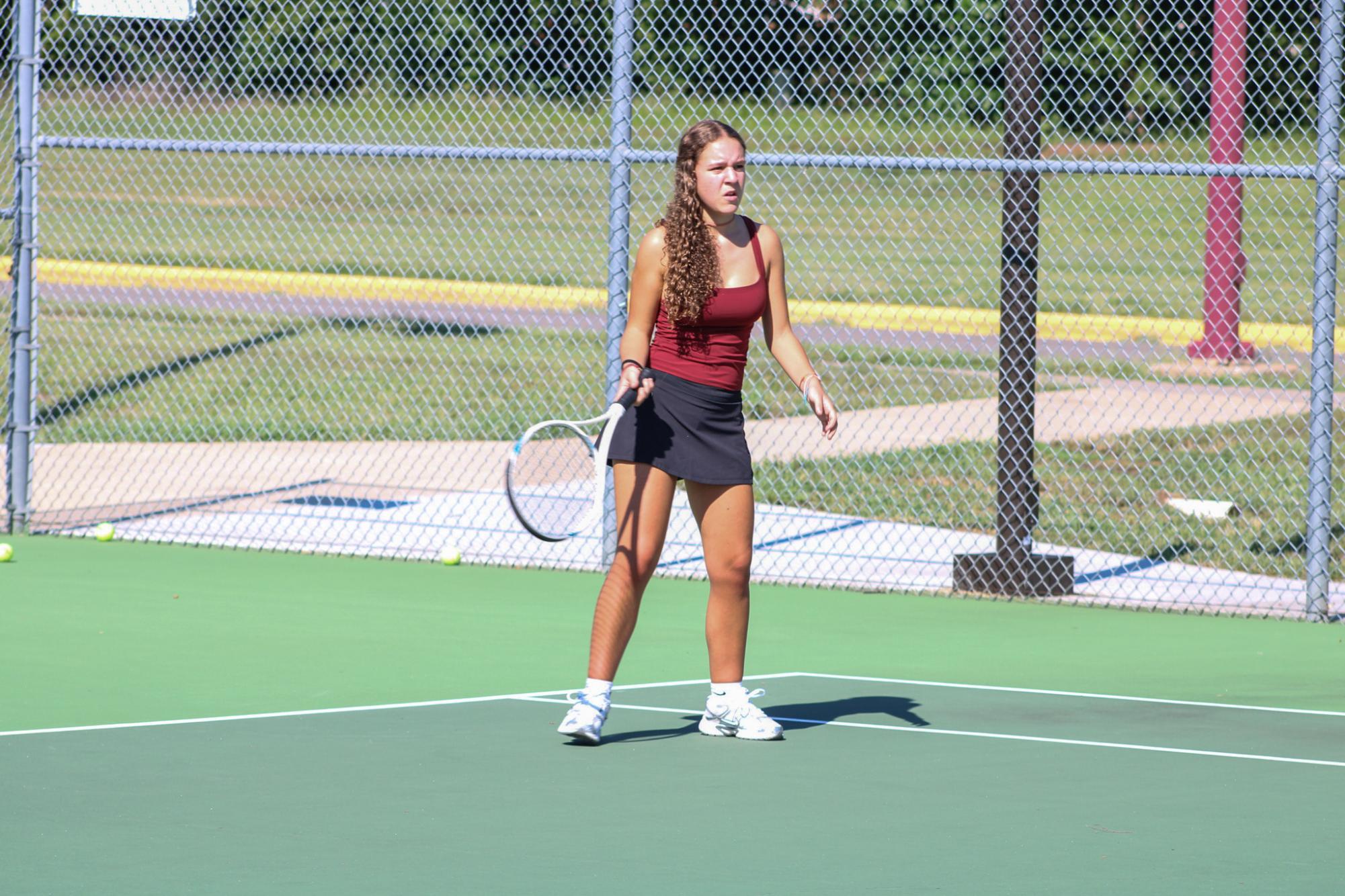 Tennis Practice (Photos by Kaelyn Kissack)