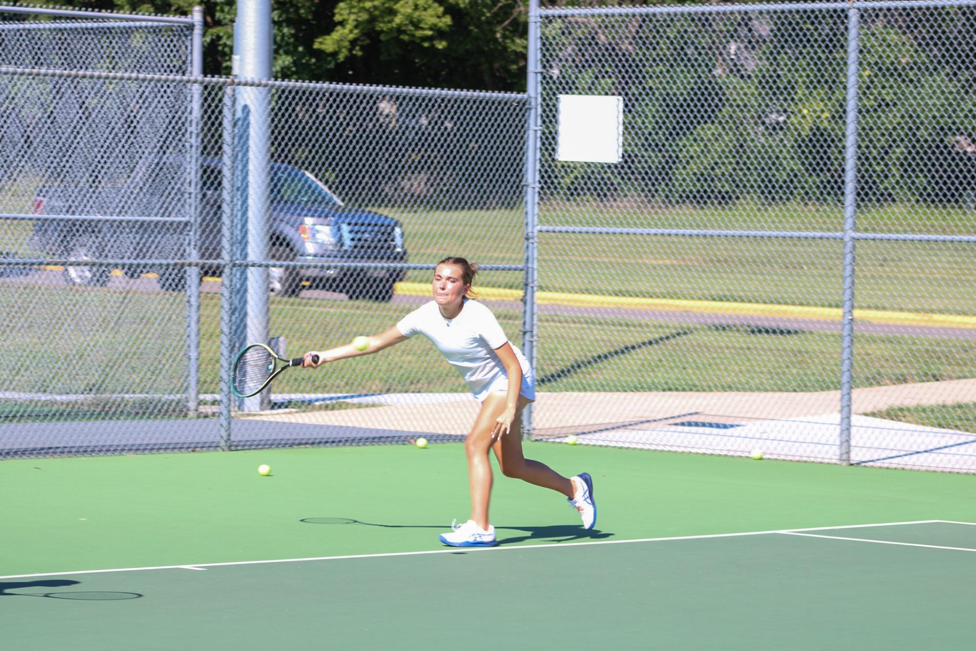 Tennis Practice (Photos by Kaelyn Kissack)