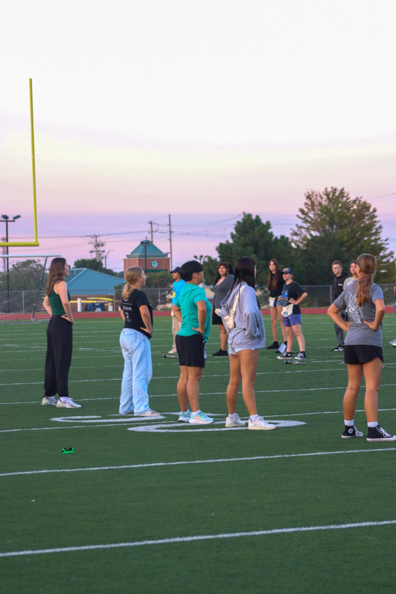 Morning Band Practice (Photos by Madison Hite)