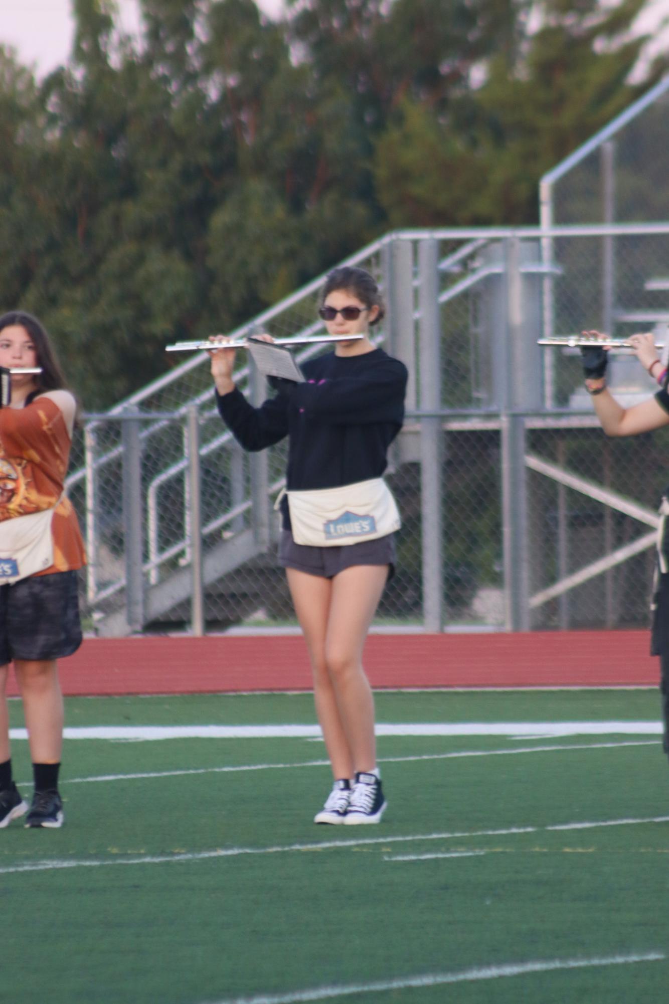 Morning Band Practice (Photos by Madison Hite)