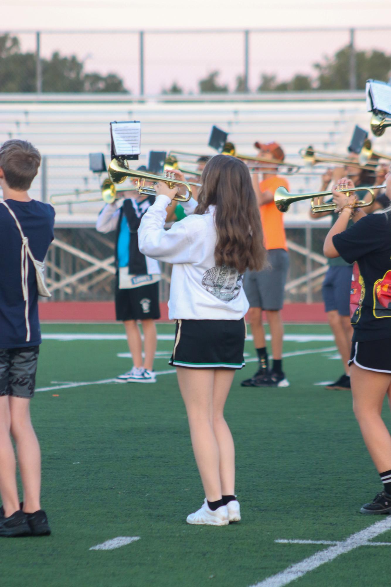 Morning Band Practice (Photos by Madison Hite)