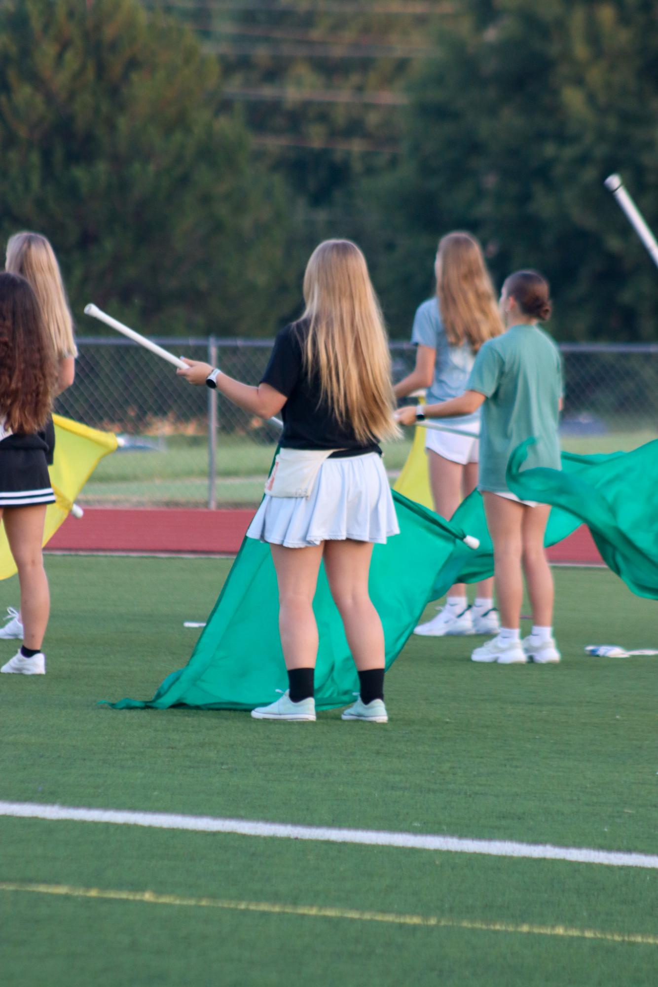 Morning Band Practice (Photos by Madison Hite)