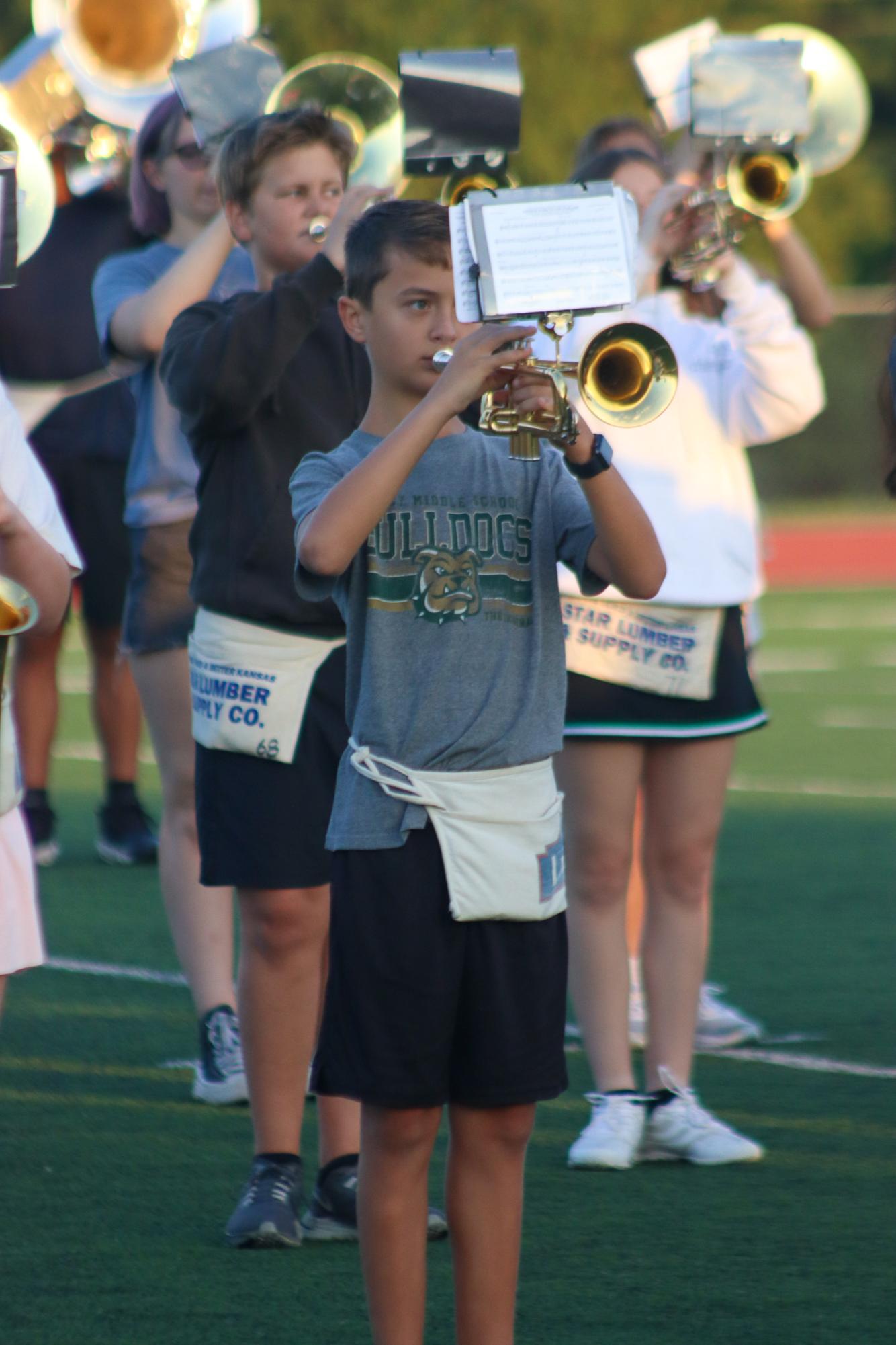 Morning Band Practice (Photos by Madison Hite)