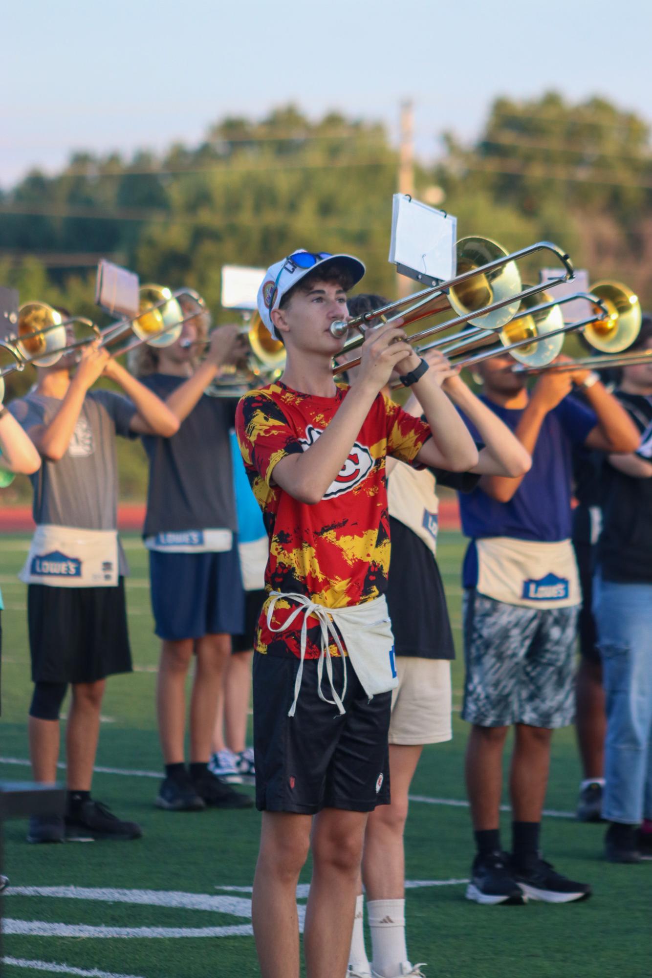 Morning Band Practice (Photos by Madison Hite)