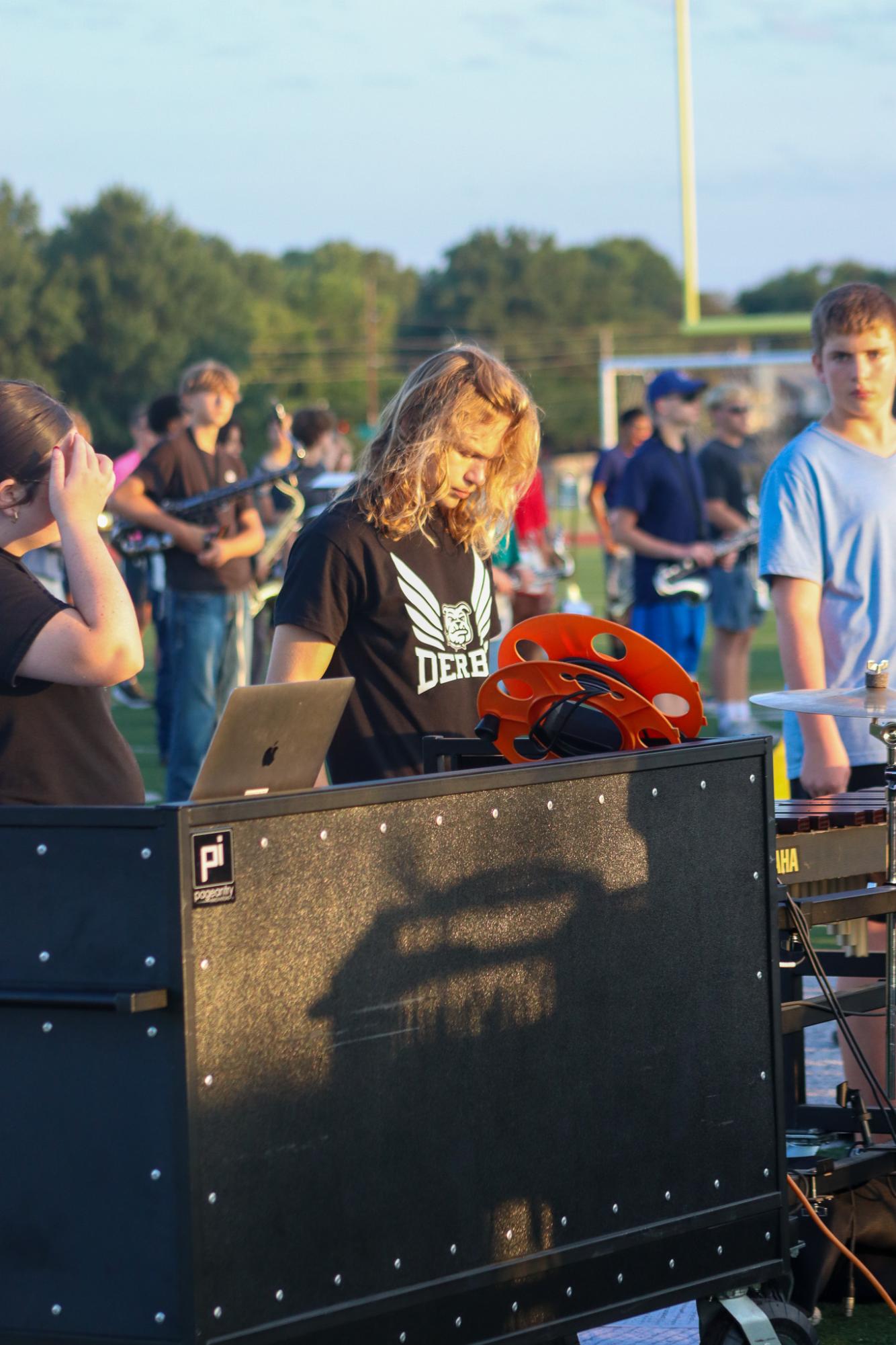 Morning Band Practice (Photos by Madison Hite)