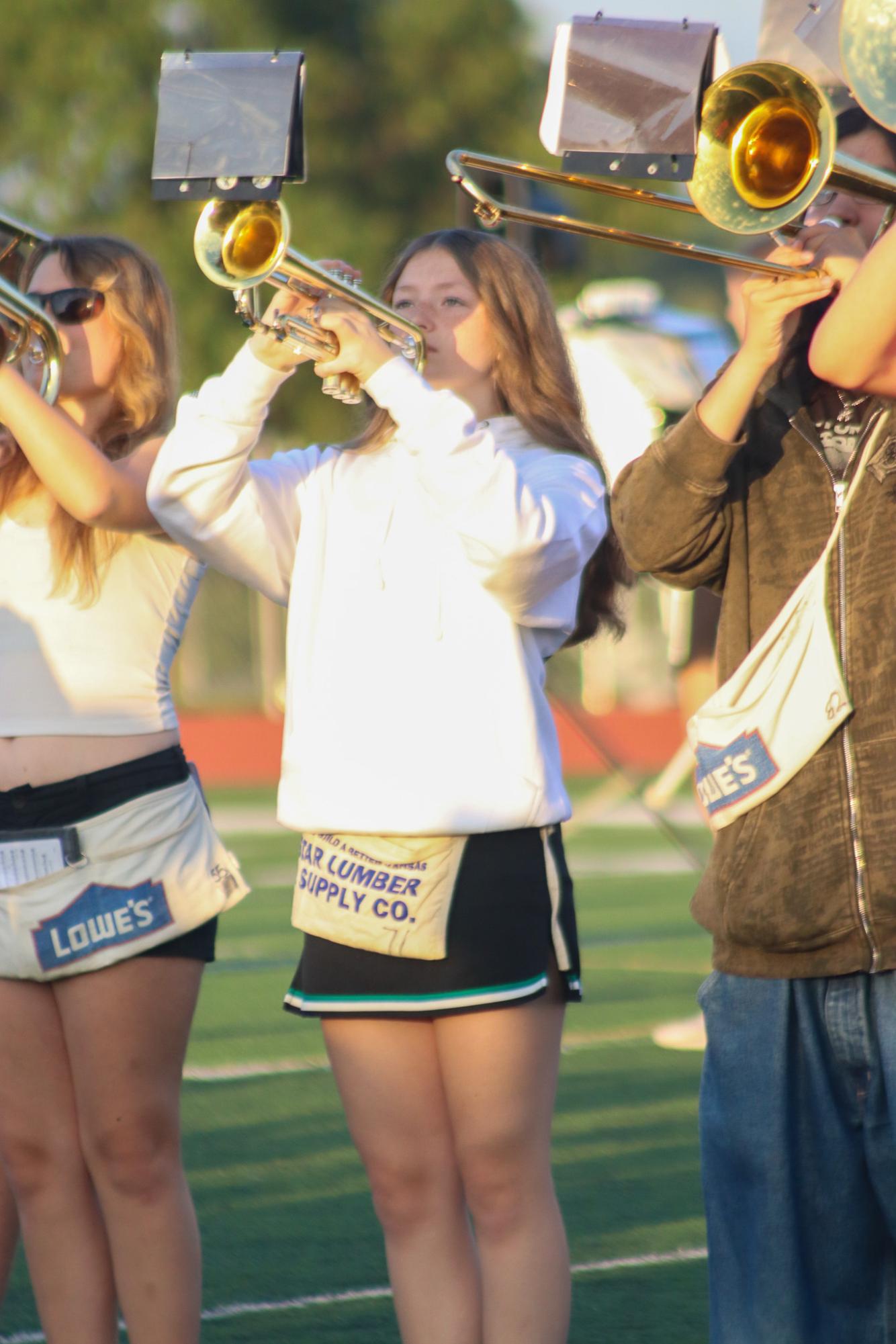 Morning Band Practice (Photos by Madison Hite)