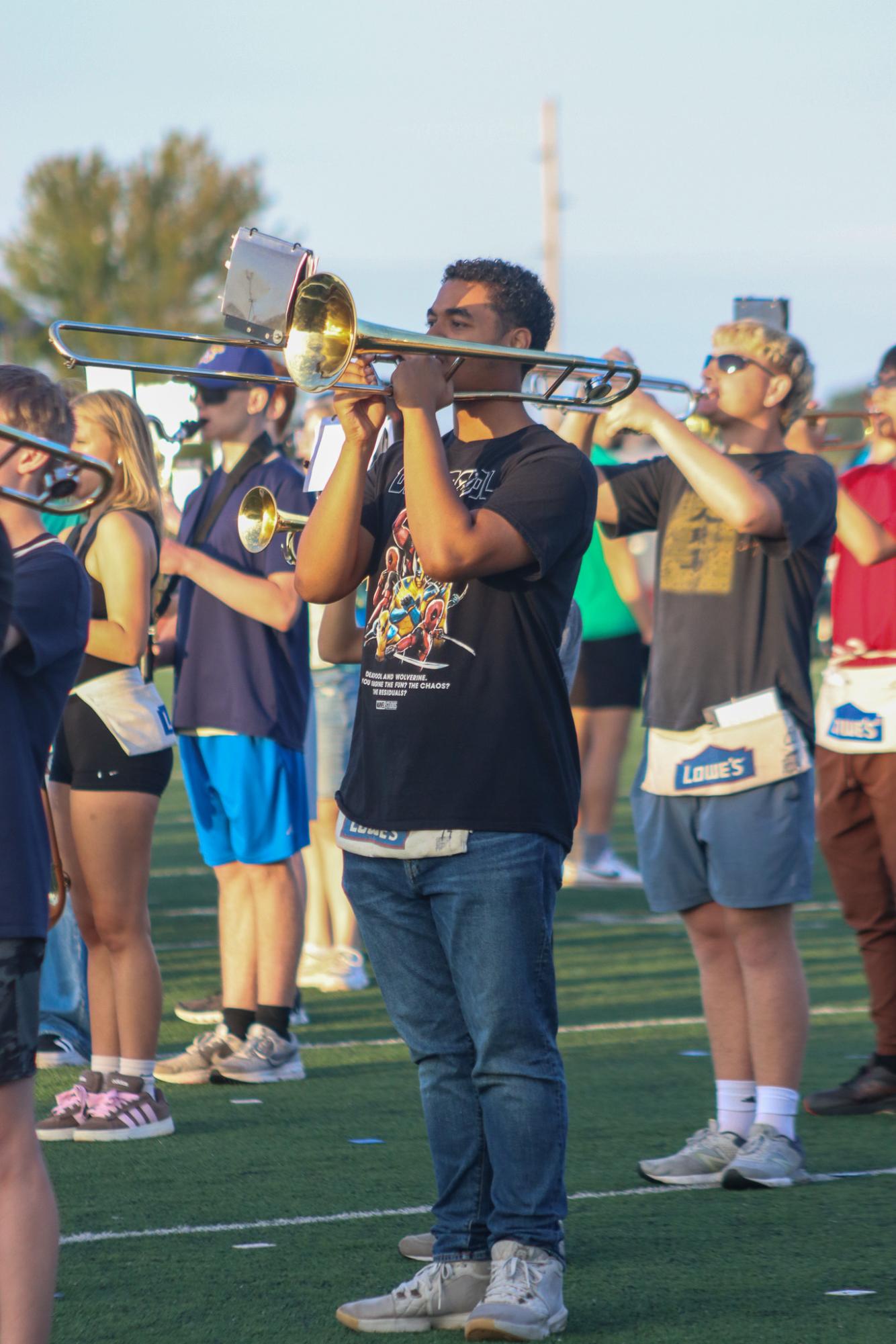 Morning Band Practice (Photos by Madison Hite)