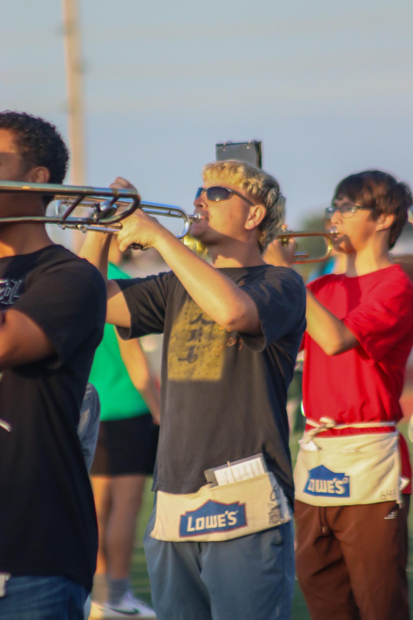 Morning Band Practice (Photos by Madison Hite)