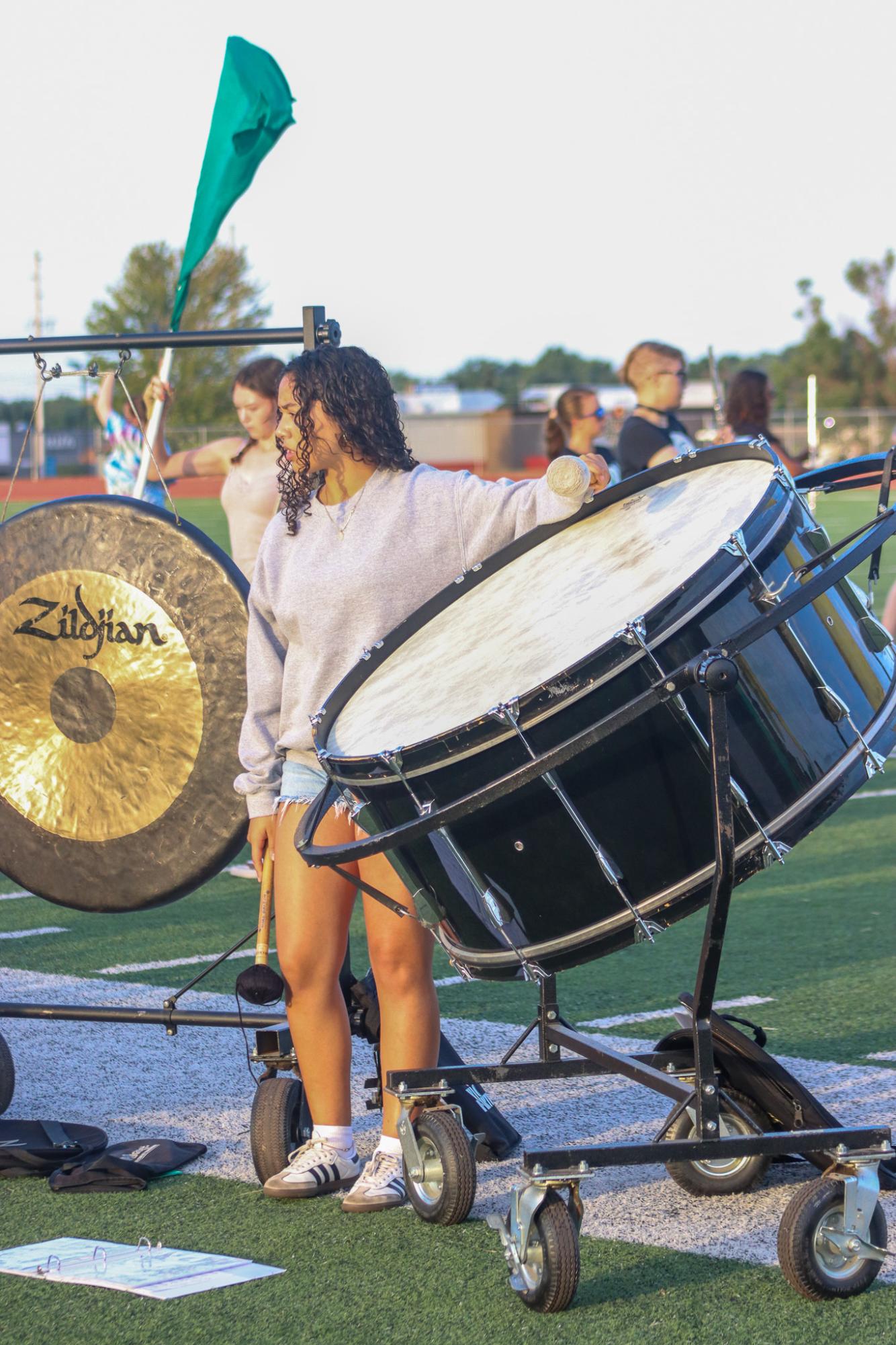 Morning Band Practice (Photos by Madison Hite)