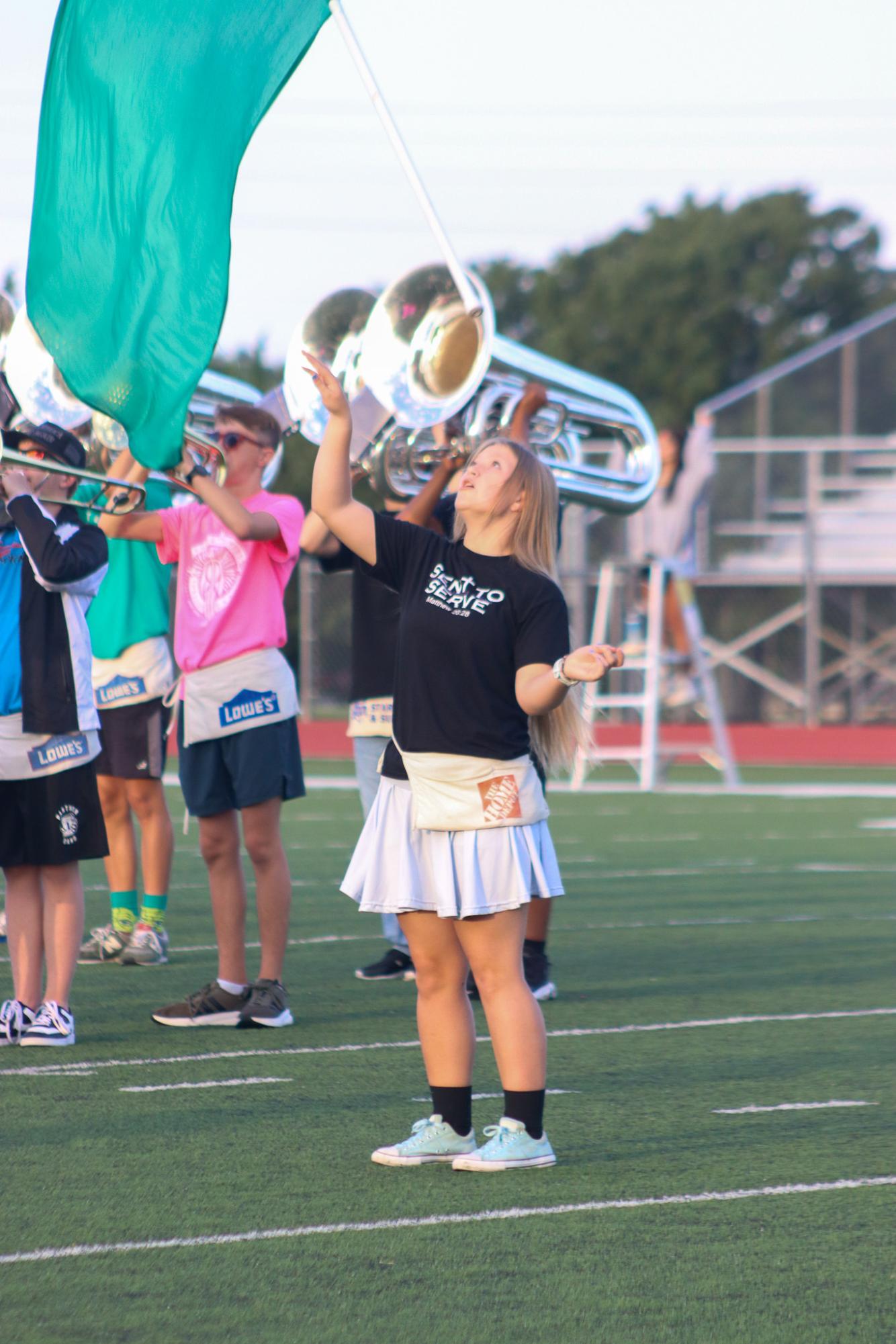 Morning Band Practice (Photos by Madison Hite)