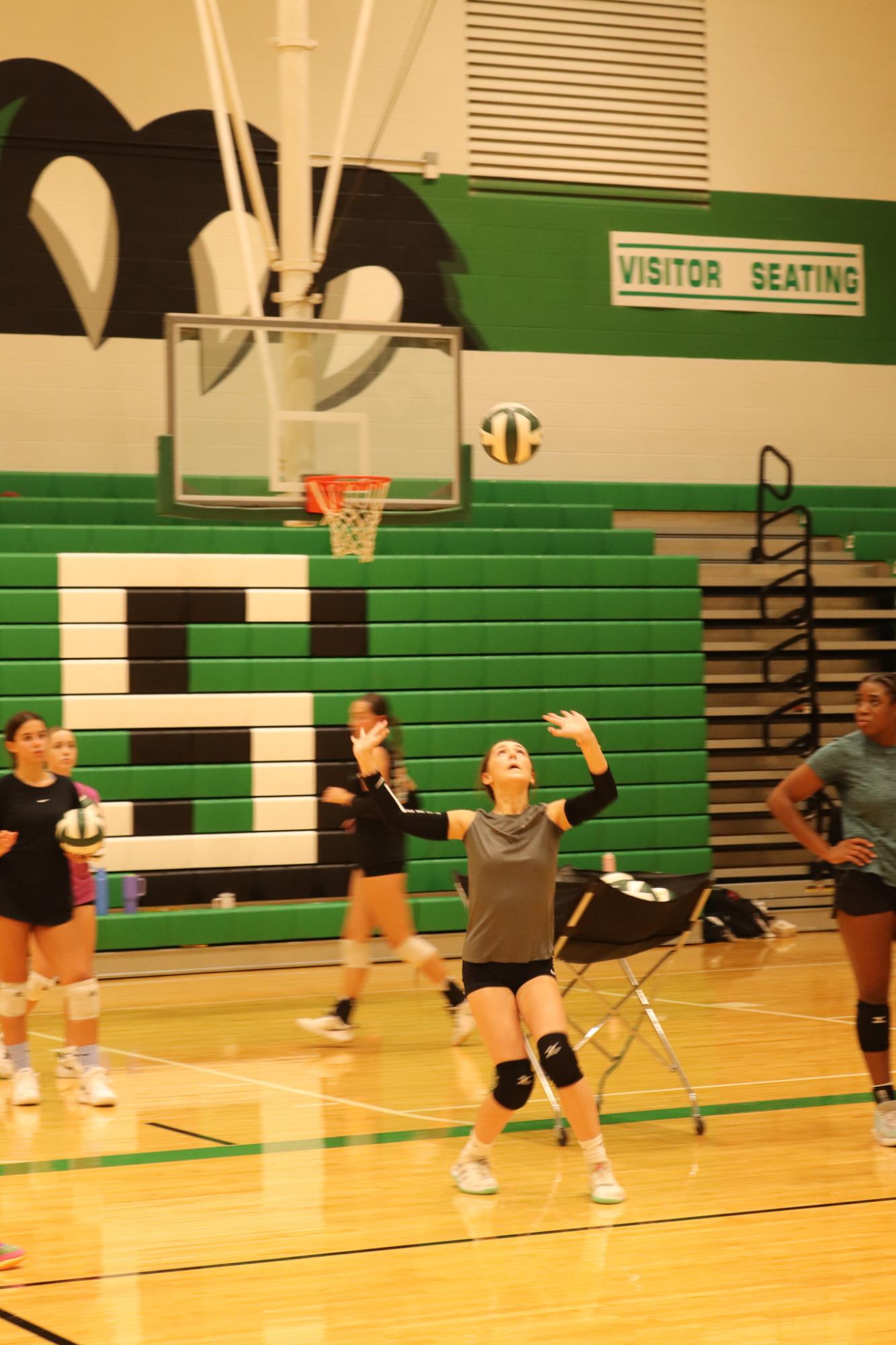 Volleyball practice (Photos by Tripp Stratton)