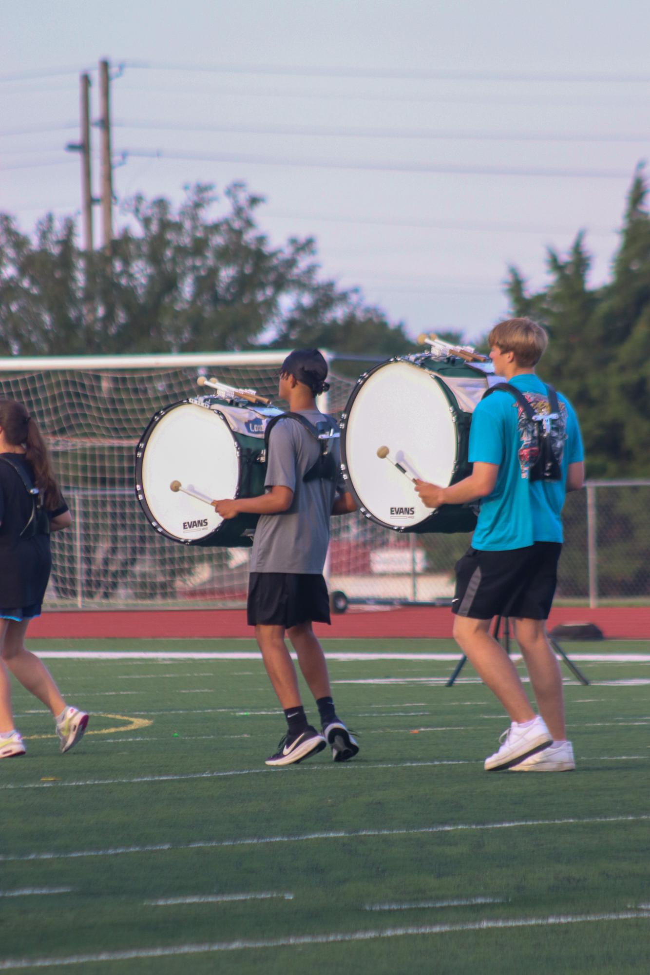 Morning Band Practice (Photos by Madison Hite)