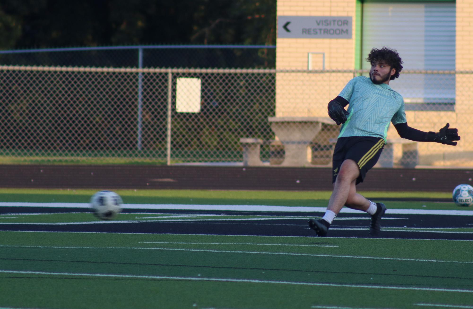 Boys varsity soccer vs. Alumni game (Photos by Delainey Stephenson)