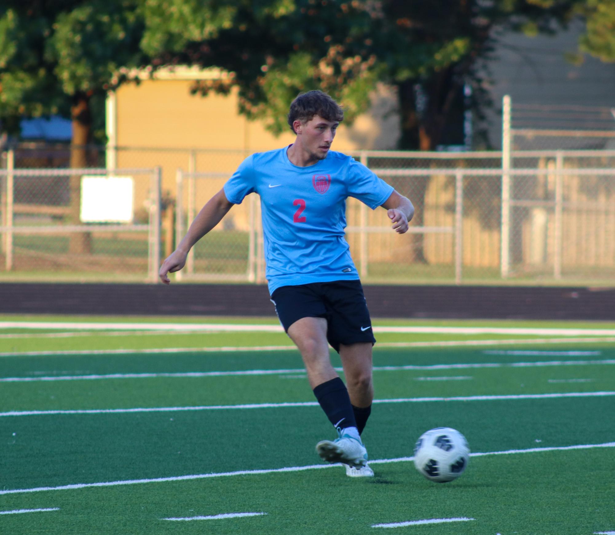 Boys varsity soccer vs. Alumni game (Photos by Delainey Stephenson)
