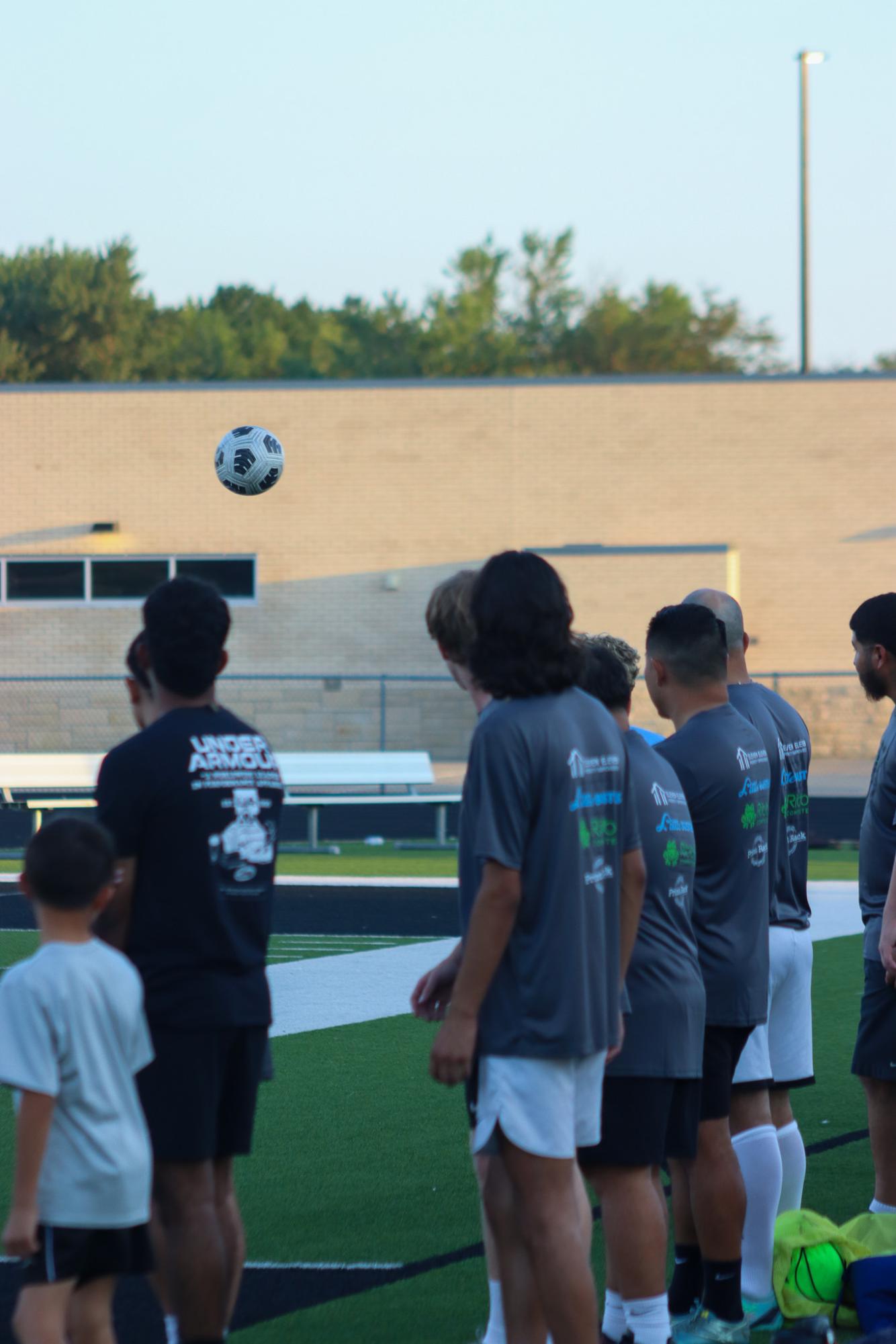 Boys varsity soccer vs. Alumni game (Photos by Delainey Stephenson)