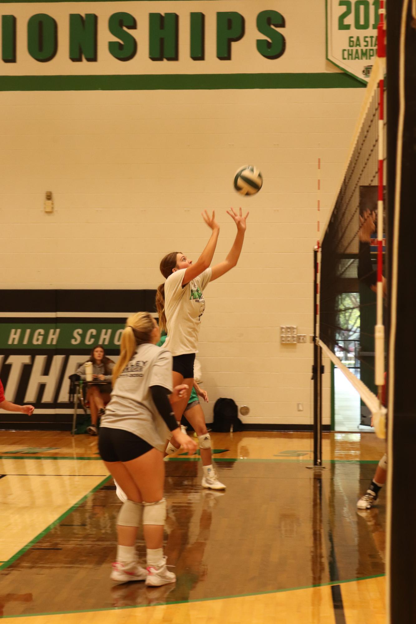 Volleyball practice (Photos by Tripp Stratton)