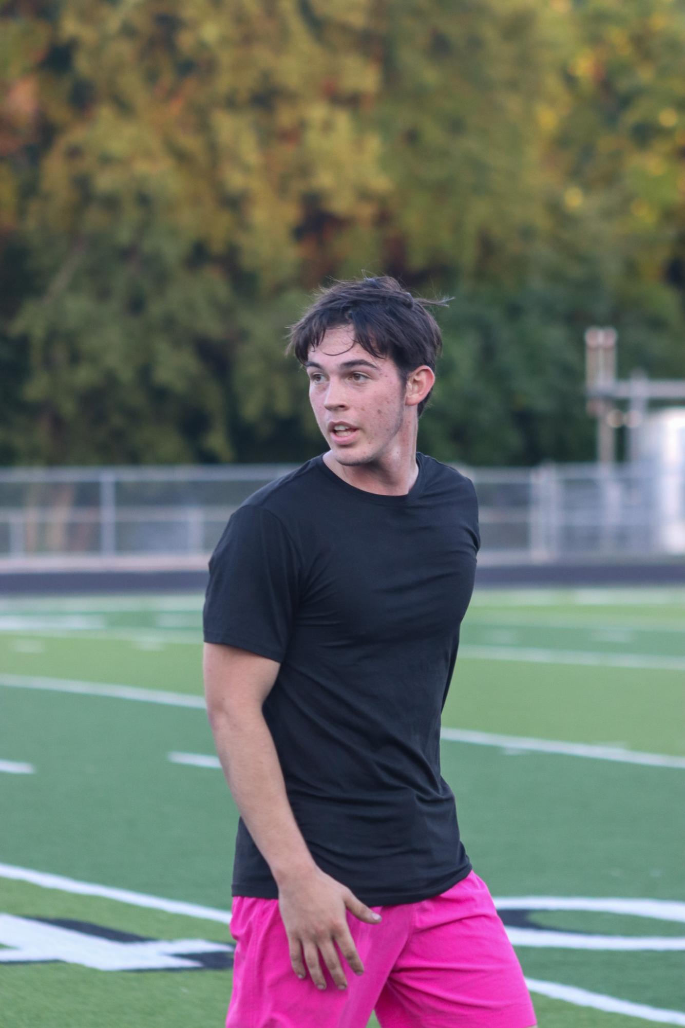 Boys varsity soccer vs. Alumni game (Photos by Delainey Stephenson)