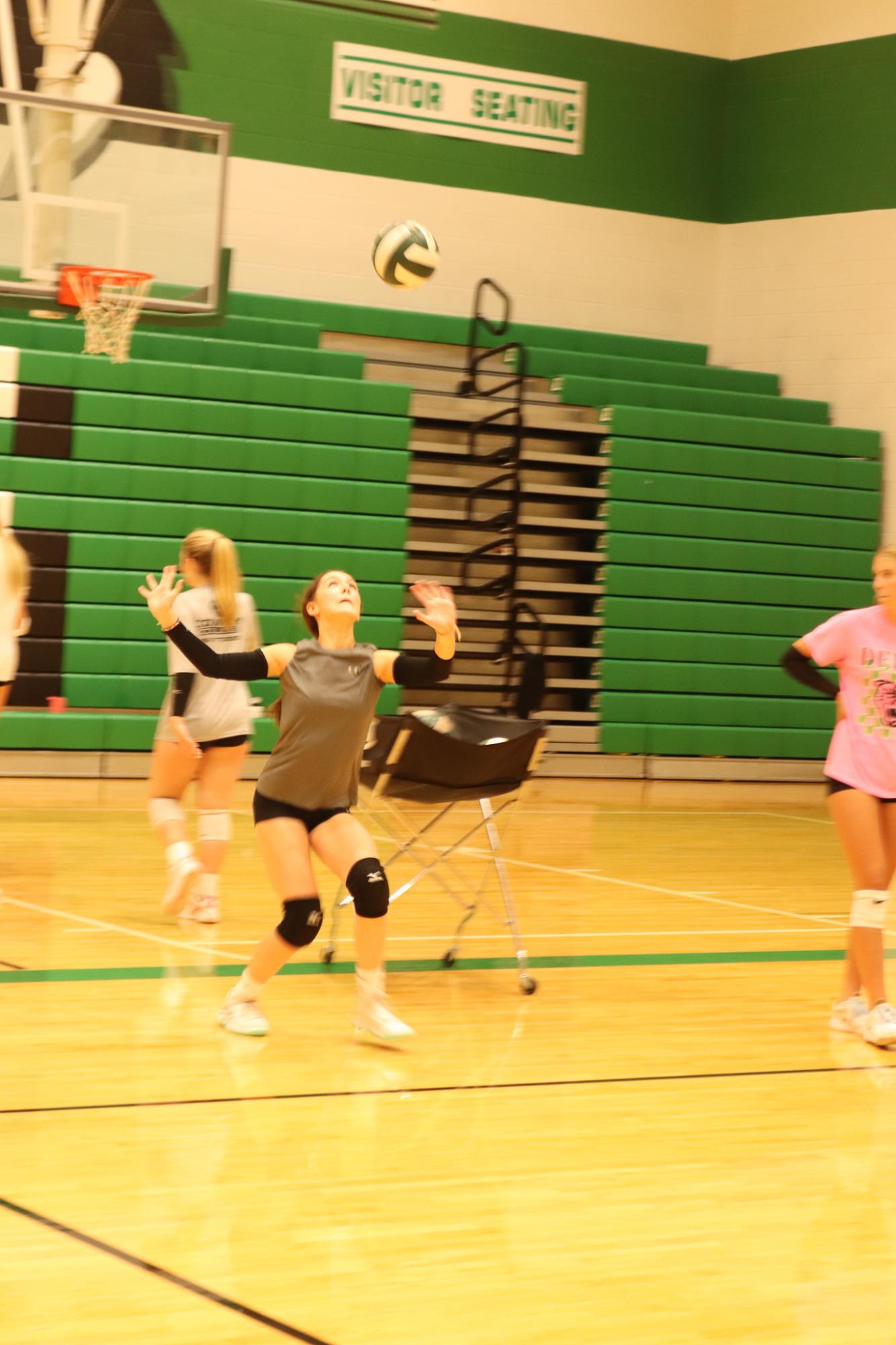 Volleyball practice (Photos by Tripp Stratton)