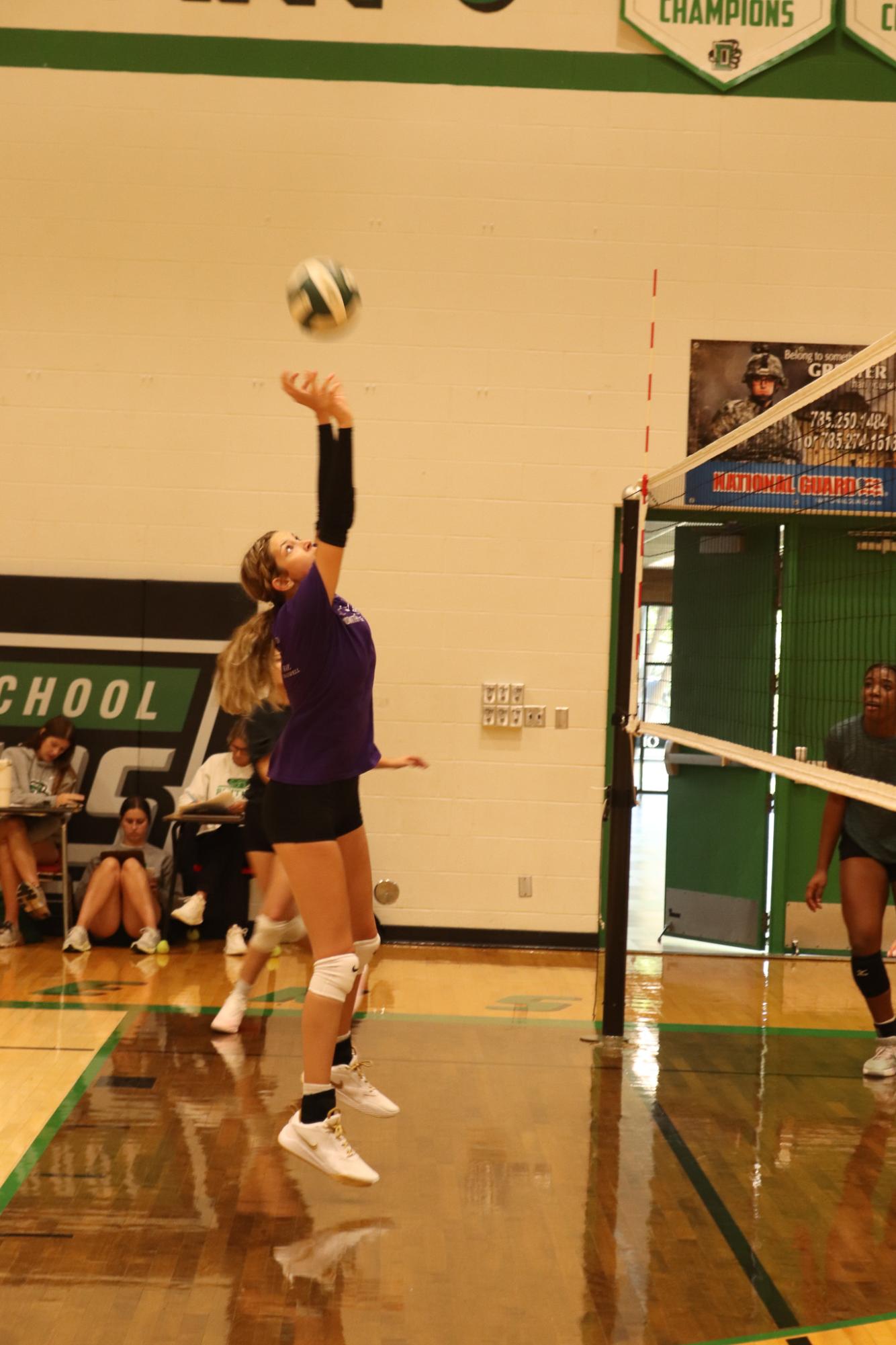 Volleyball practice (Photos by Tripp Stratton)