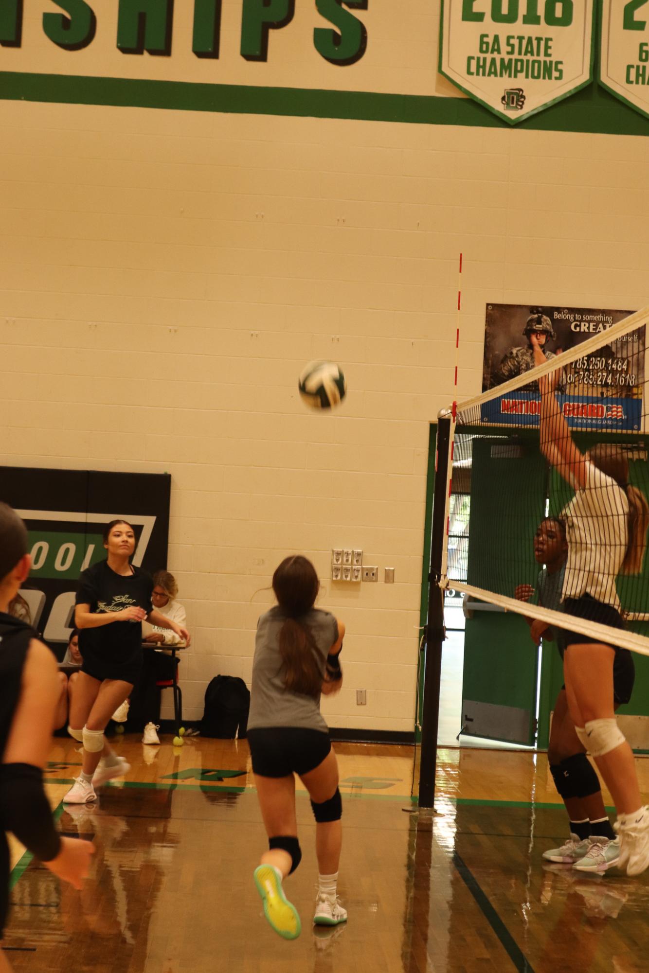 Volleyball practice (Photos by Tripp Stratton)
