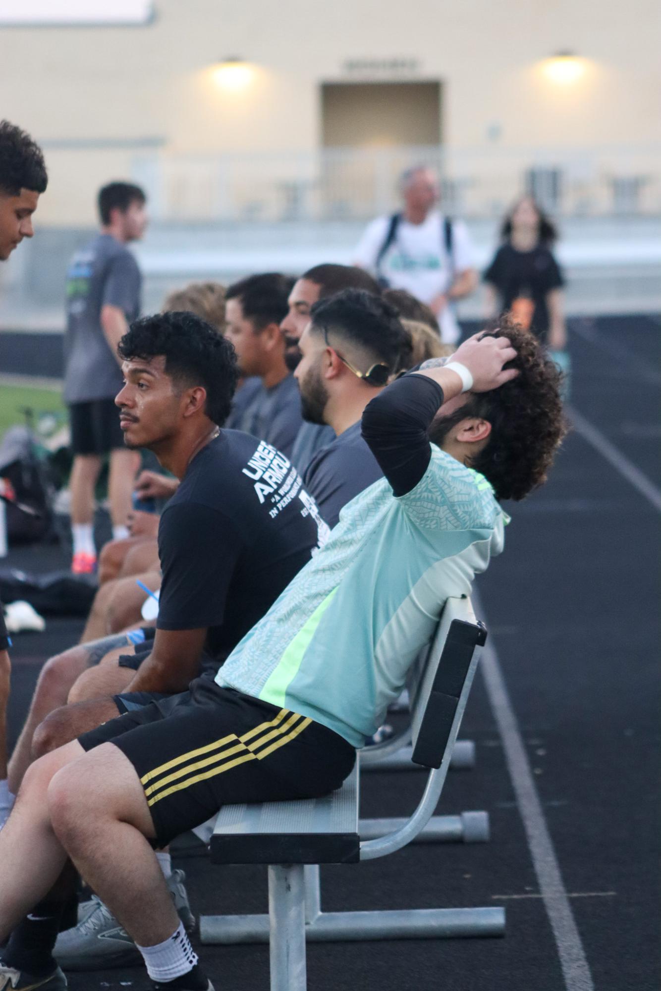 Boys varsity soccer vs. Alumni game (Photos by Delainey Stephenson)