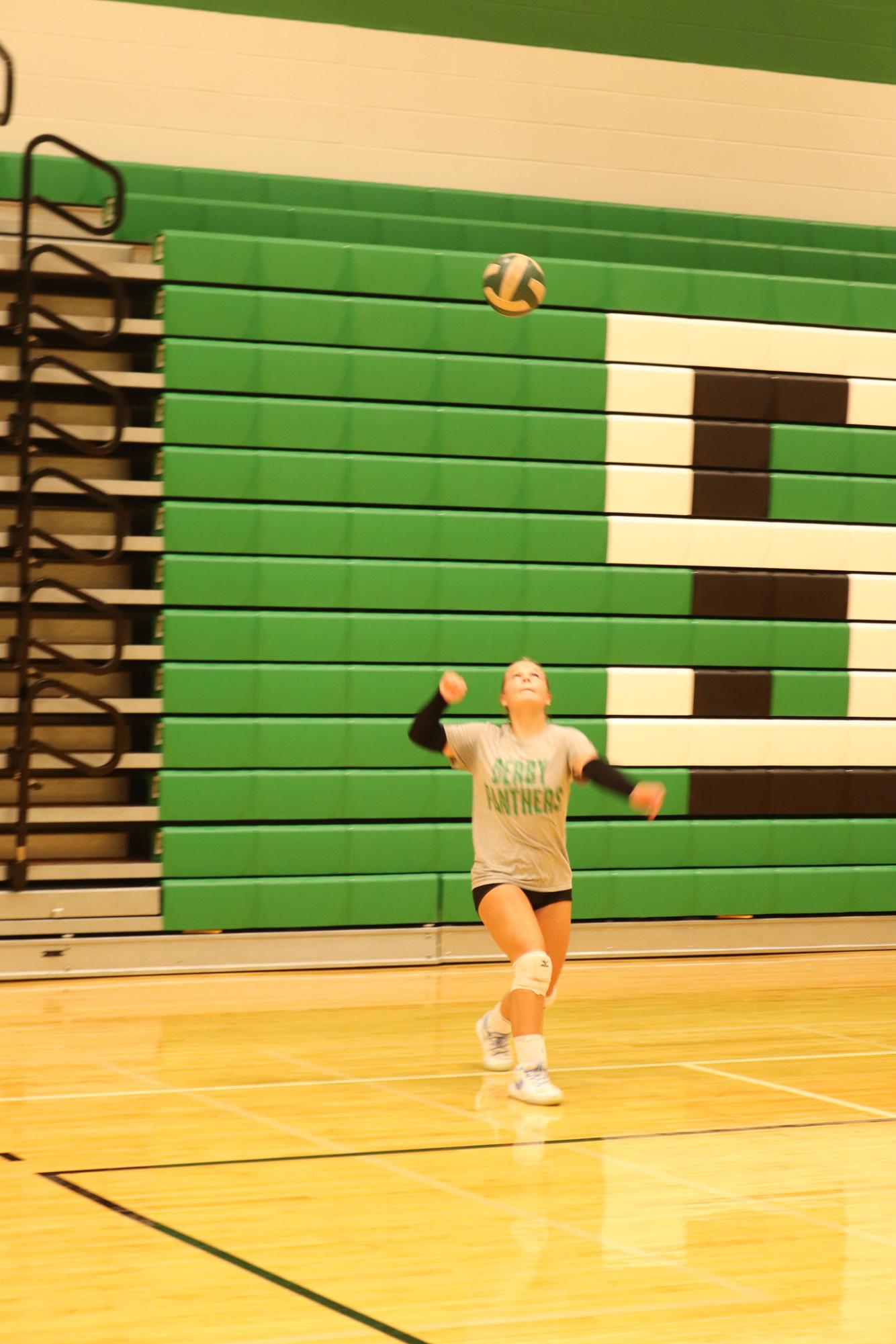 Volleyball practice (Photos by Tripp Stratton)