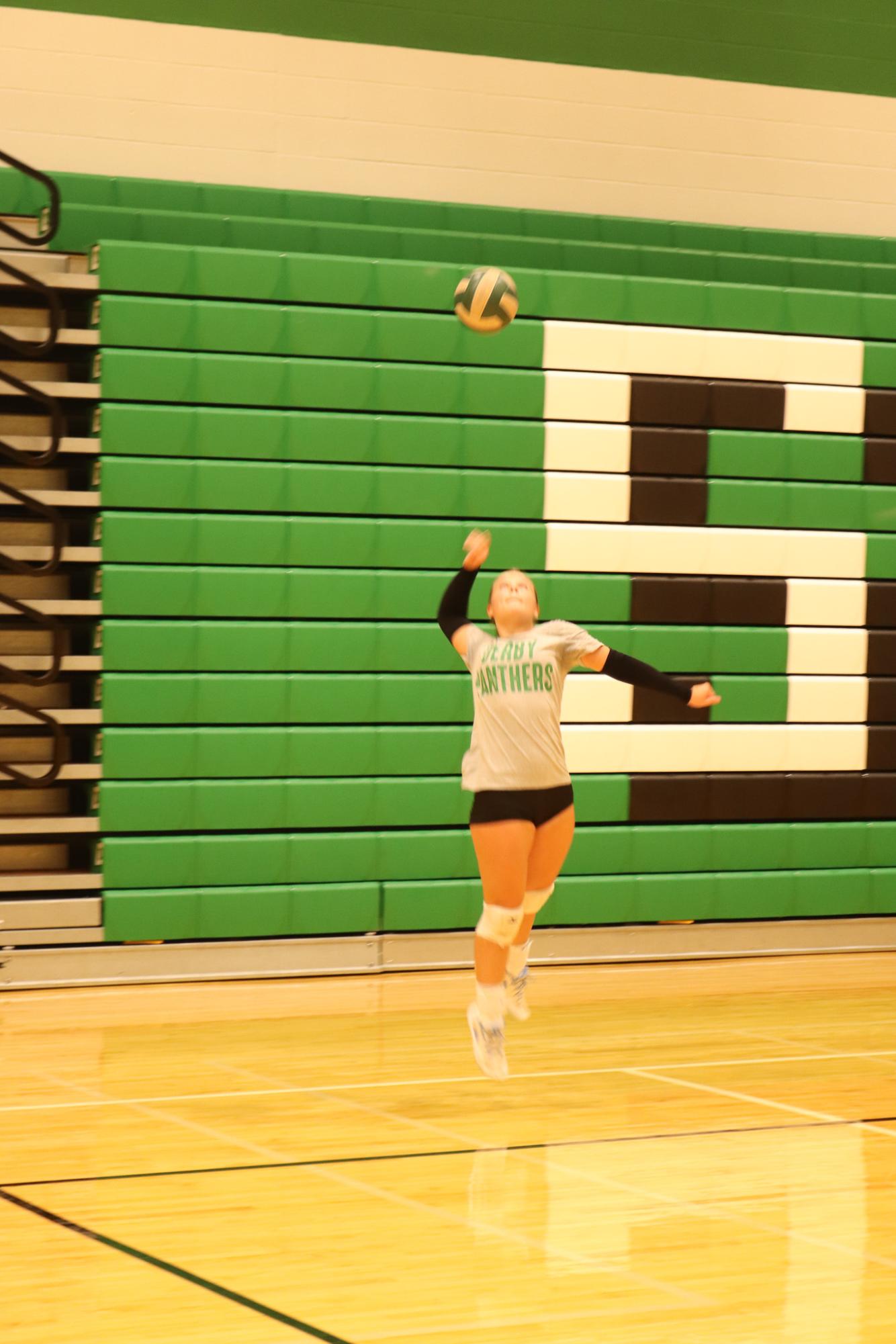Volleyball practice (Photos by Tripp Stratton)