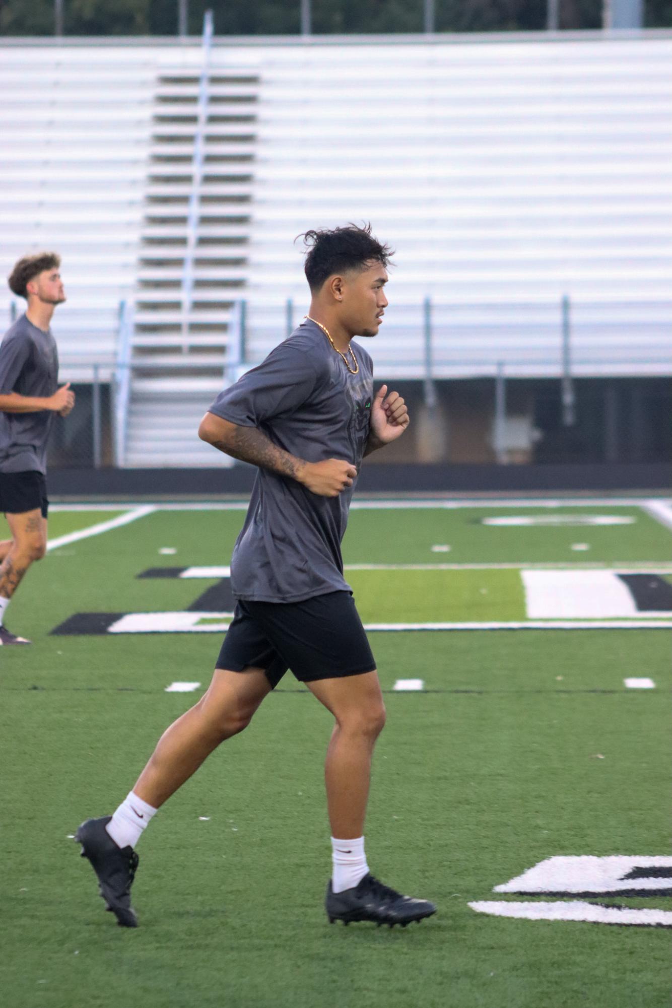 Boys varsity soccer vs. Alumni game (Photos by Delainey Stephenson)