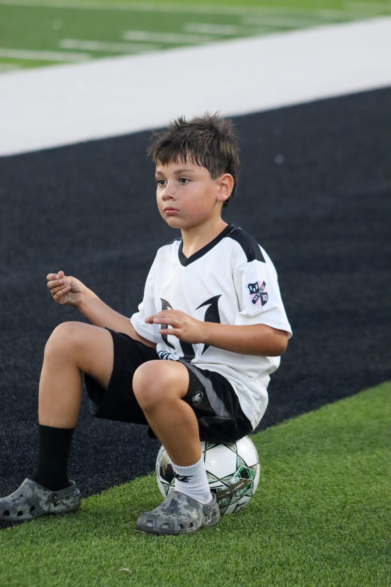 Boys varsity soccer vs. Alumni game (Photos by Delainey Stephenson)