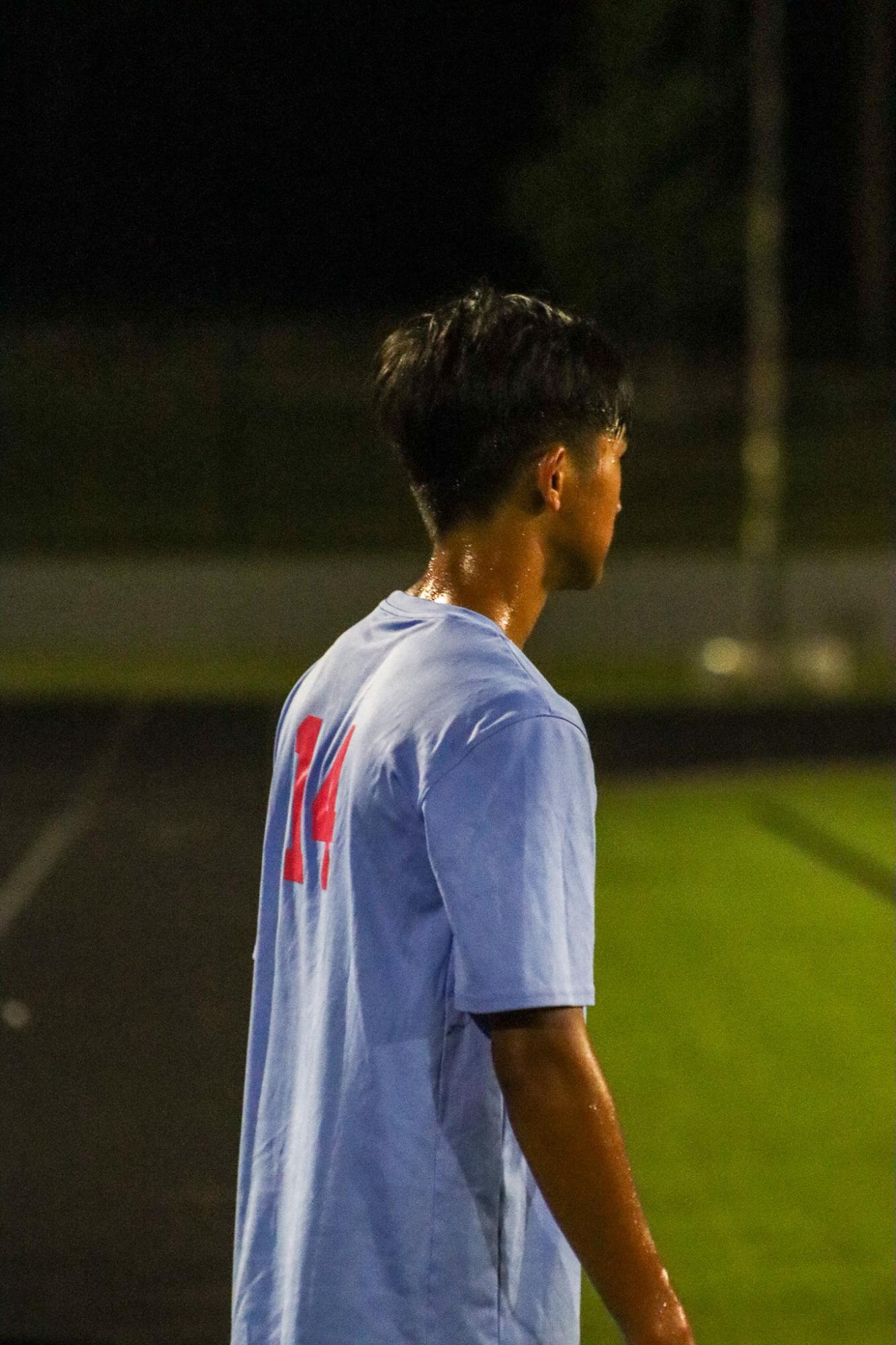 Boys varsity soccer vs. Alumni game (Photos by Delainey Stephenson)