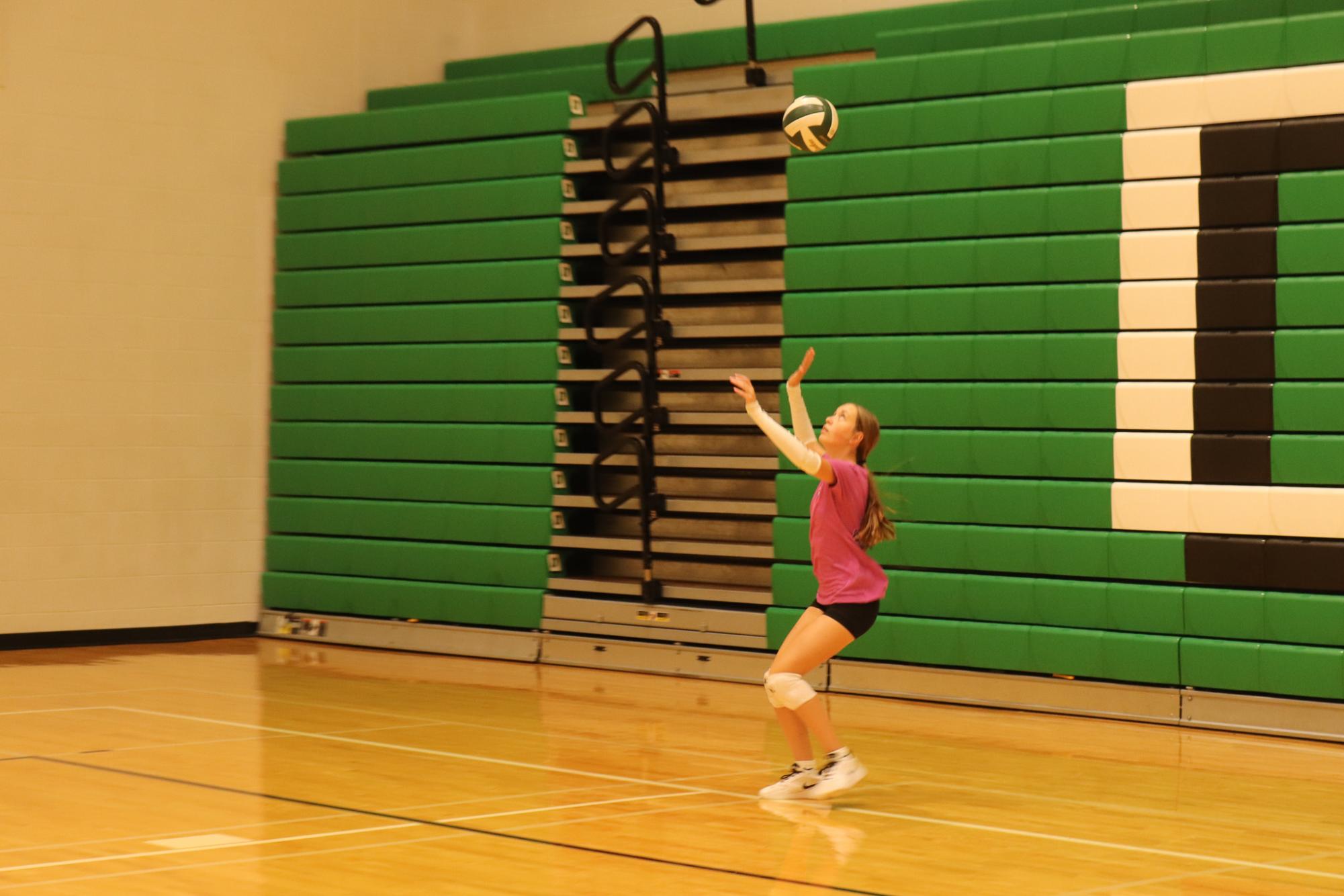 Volleyball practice (Photos by Tripp Stratton)