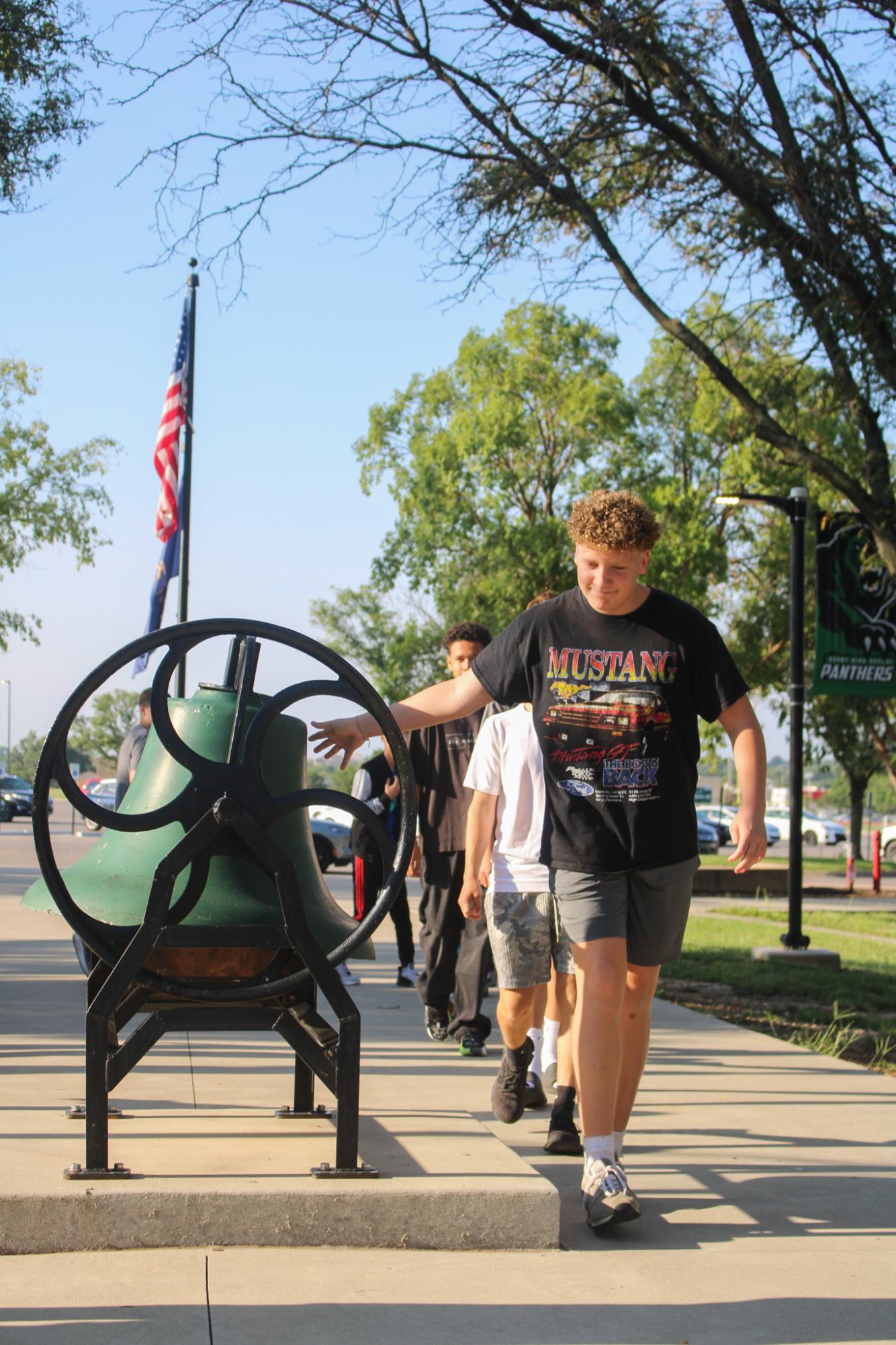 First day for new students (Photos by Kaelyn Kissack)