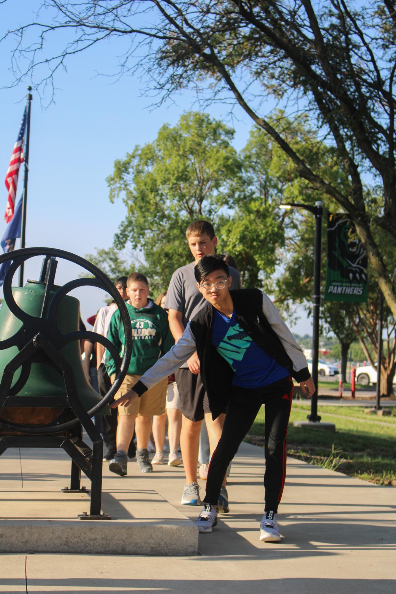 First day for new students (Photos by Kaelyn Kissack)