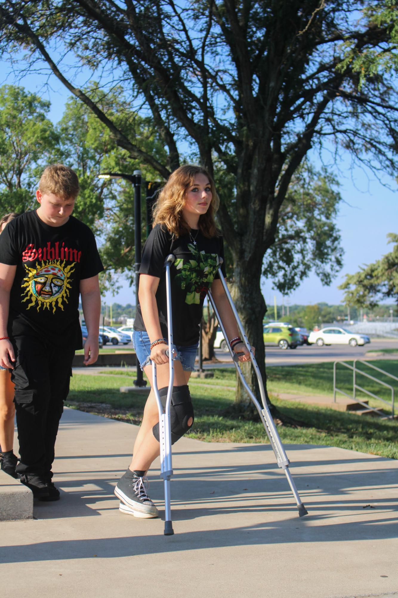 First day for new students (Photos by Kaelyn Kissack)